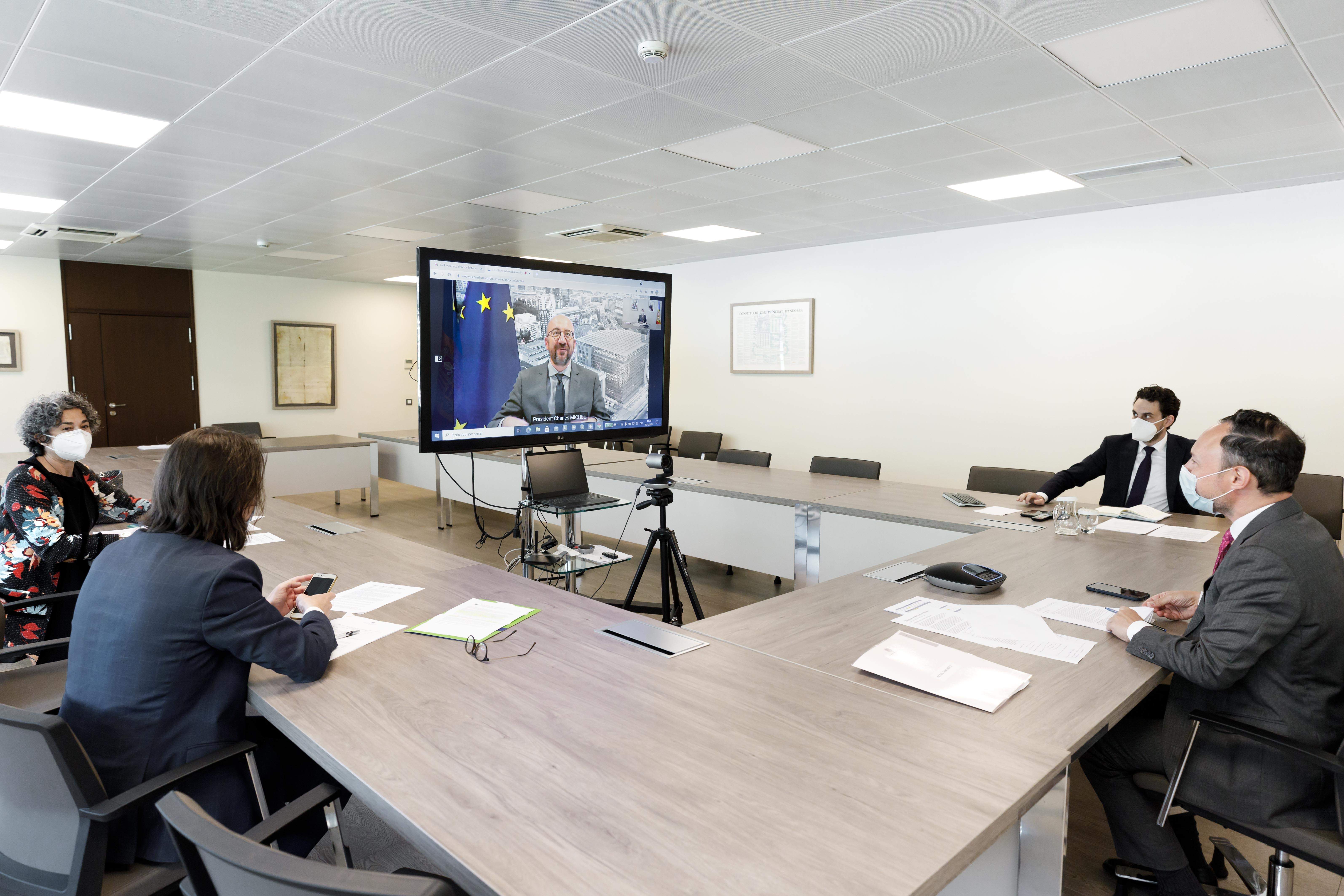 Reunió entre Espot i Michel