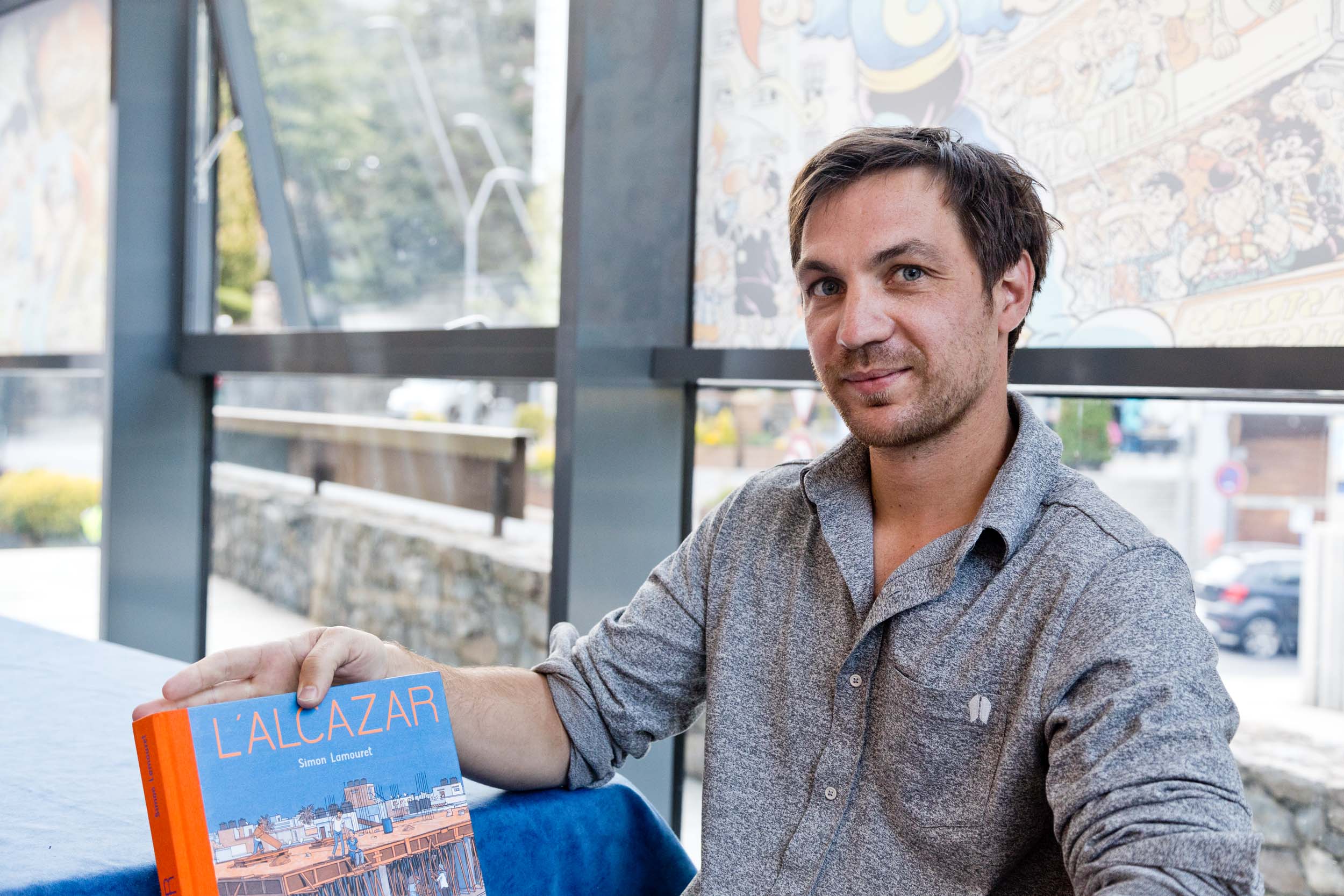 L'artista, Simon Lamouret.