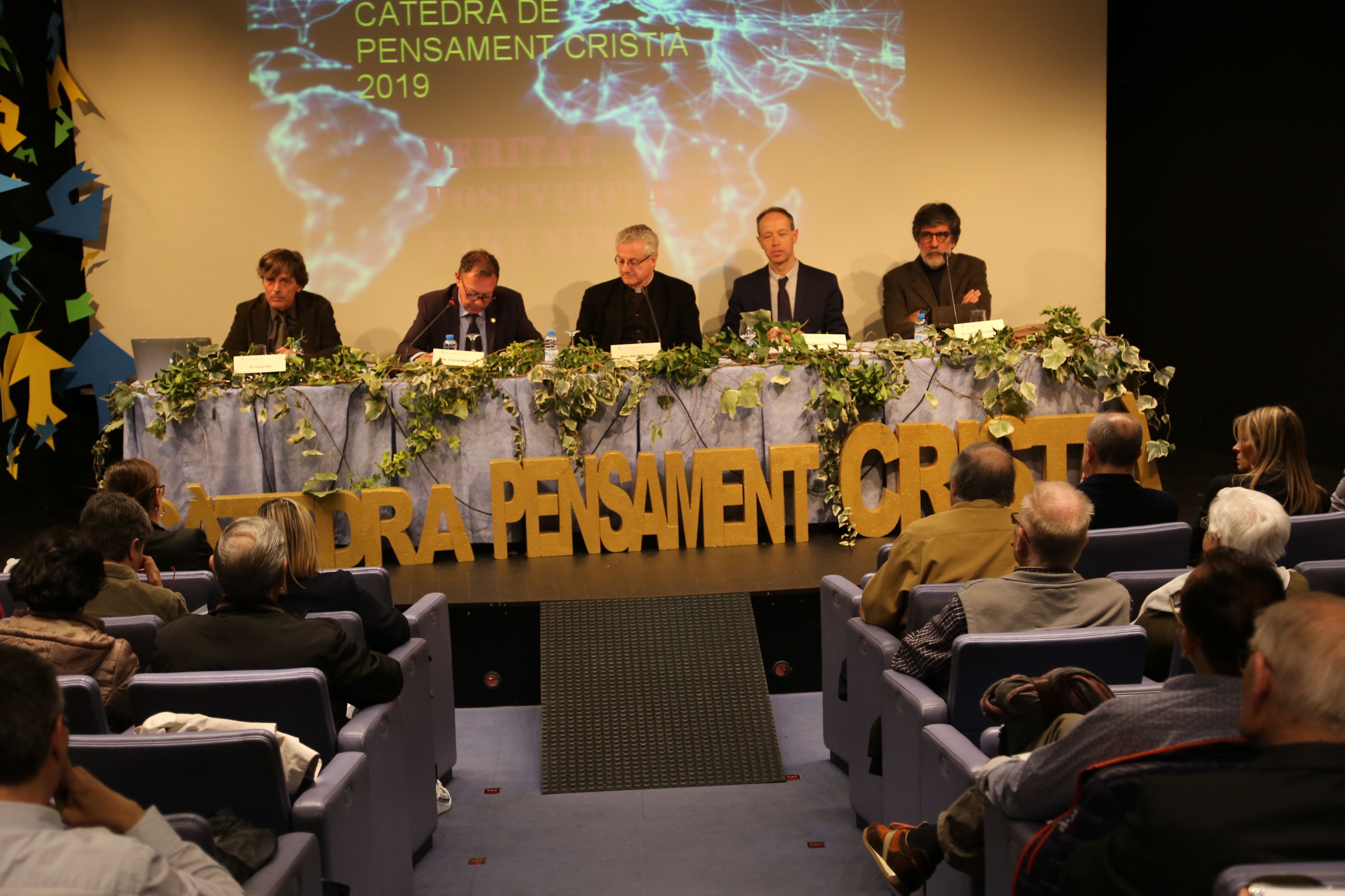 Un instant de la Càtedra del 2019, la darrera que es va celebrar de forma presencial.