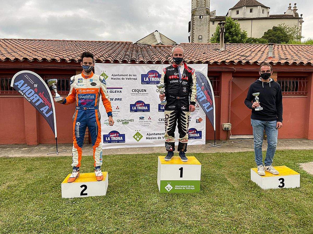 El podi a la CMPromo Pujada LaTrona