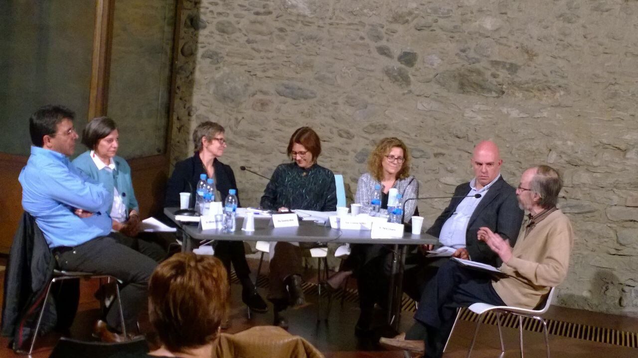 La portaveu del Sindicat, Rebeca Bonache.