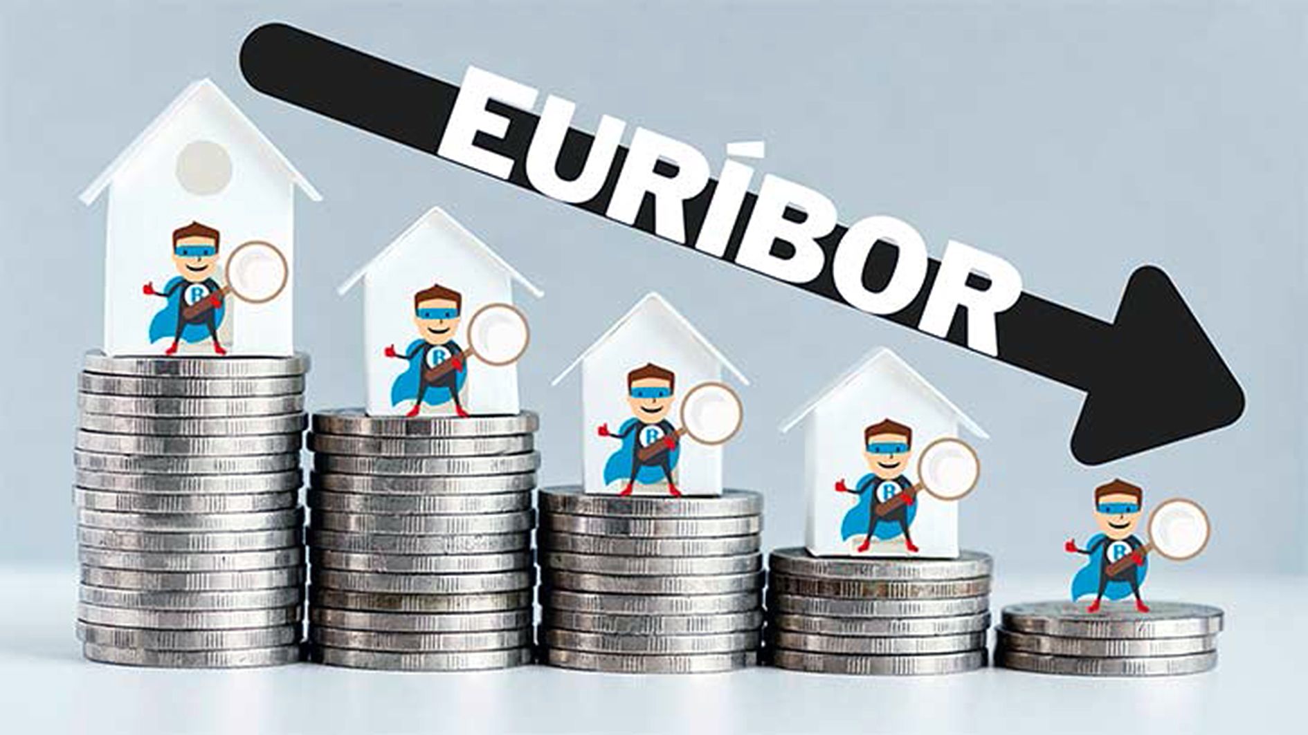 L'euríbor ha passat a ser en negatiu durant molt temps darrerament.