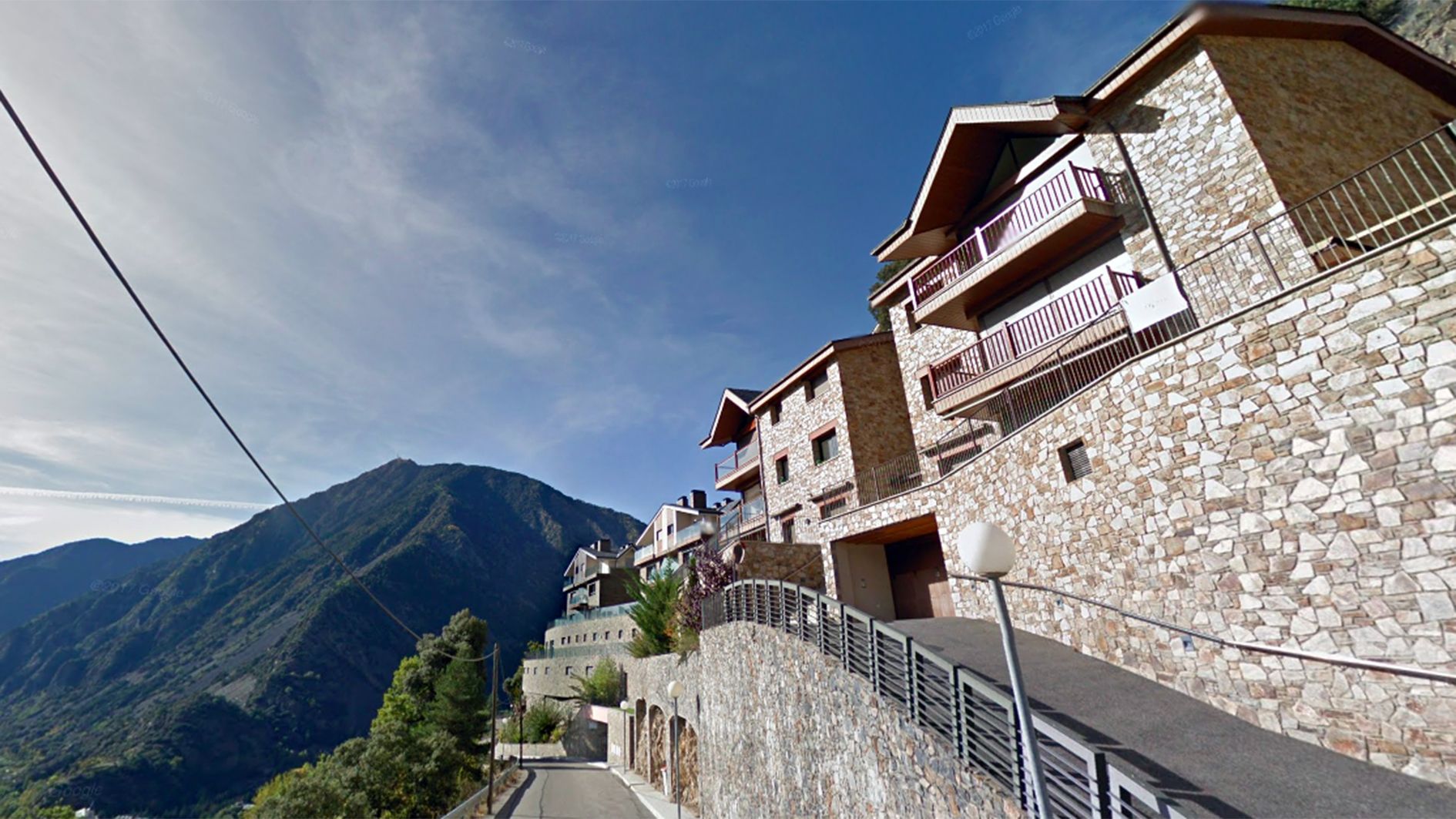 Una vista de la urbanització de Coll de Jou, a Escaldes.