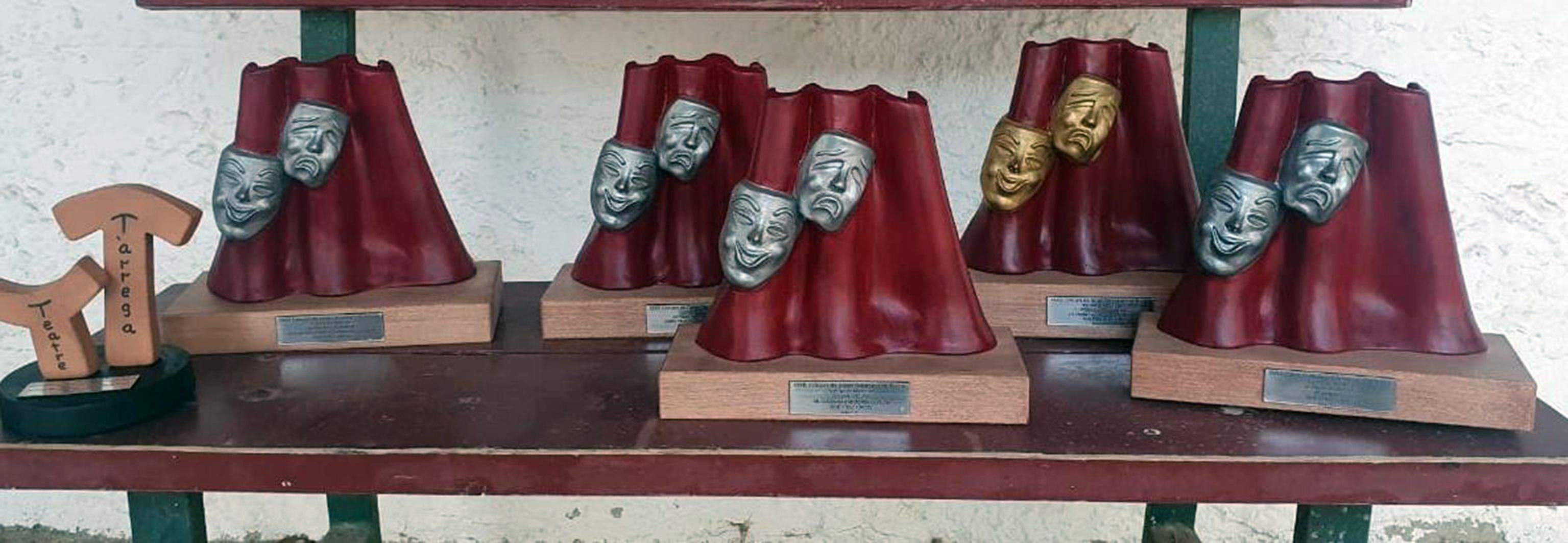 Alguns dels guardons rebuts per An-danda-ra.