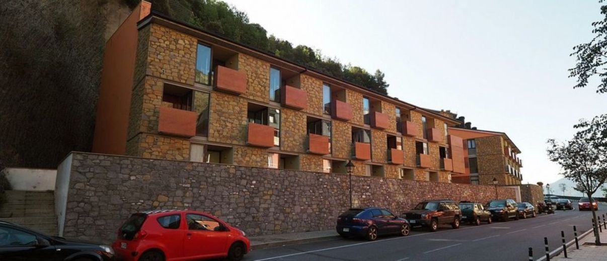 La zona blanca que s'ha convertit en blava.