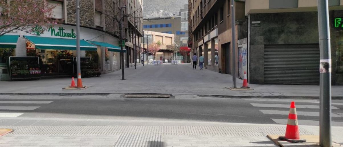 El carrer Callaueta serà una de les zones amb cobertura wifi de franc.