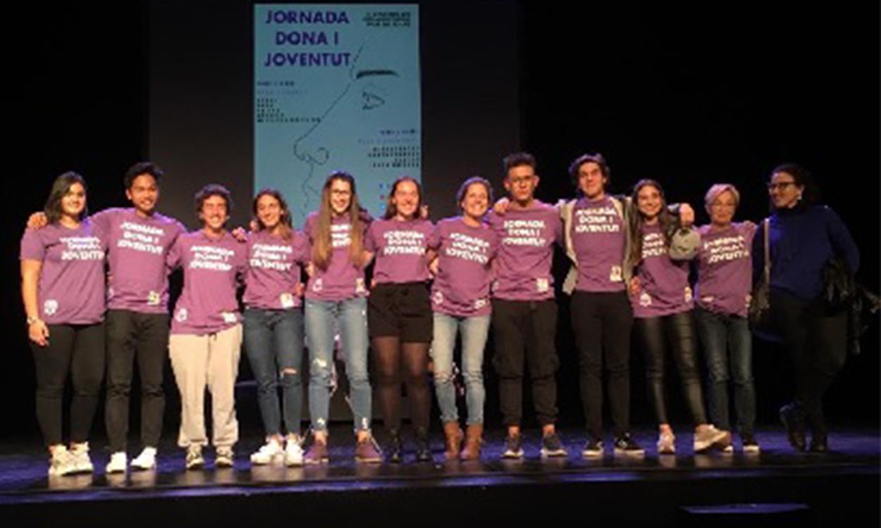 Participants del projecte 'Dona i joventut'