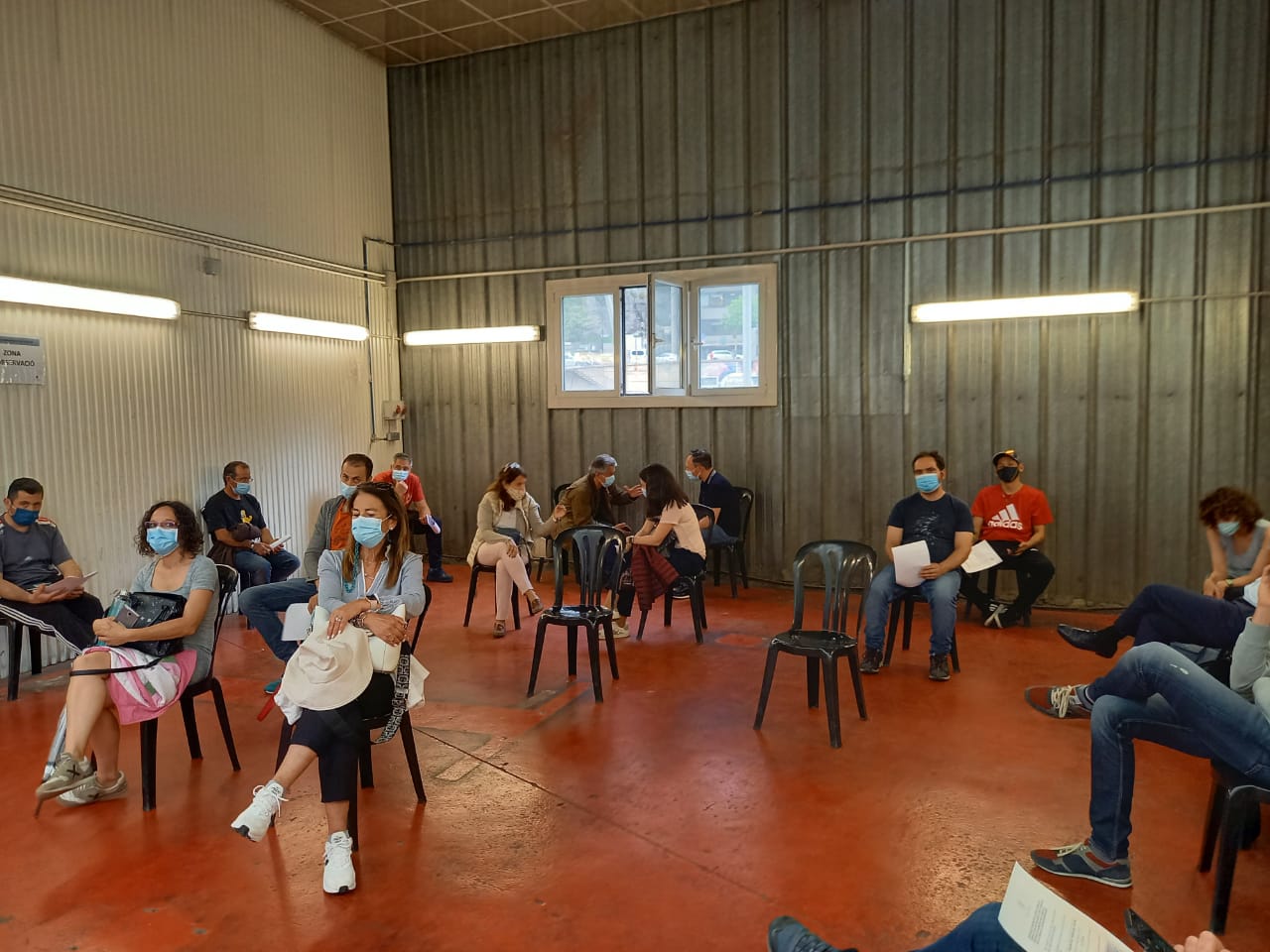 La portaveu del Sindicat, Rebeca Bonache.