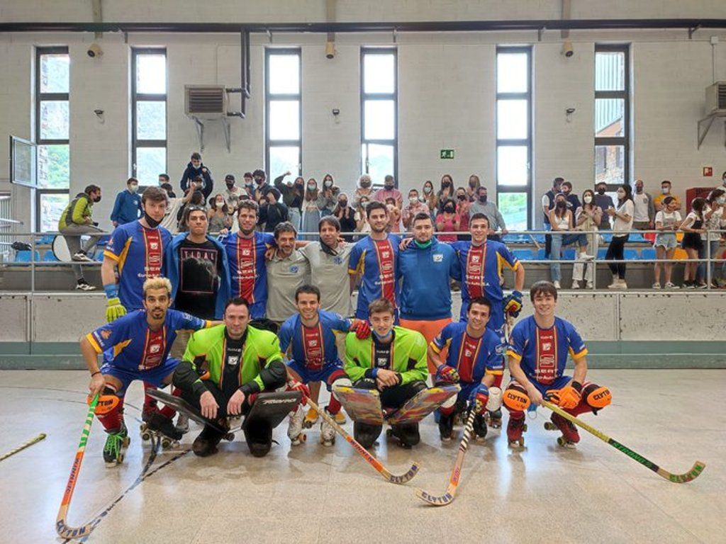 L'equip andorrà després del partit contra el Sitges d'aquest diumenge.