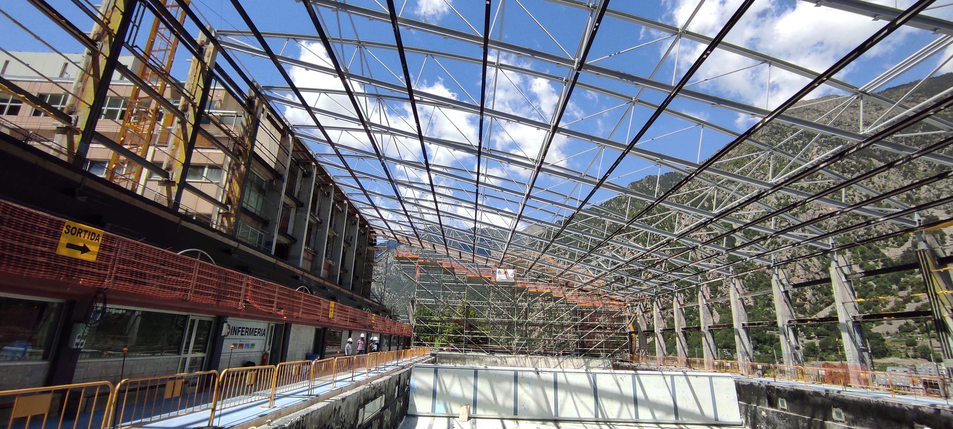 Una imatge de les instal·lacions aquest migdia.