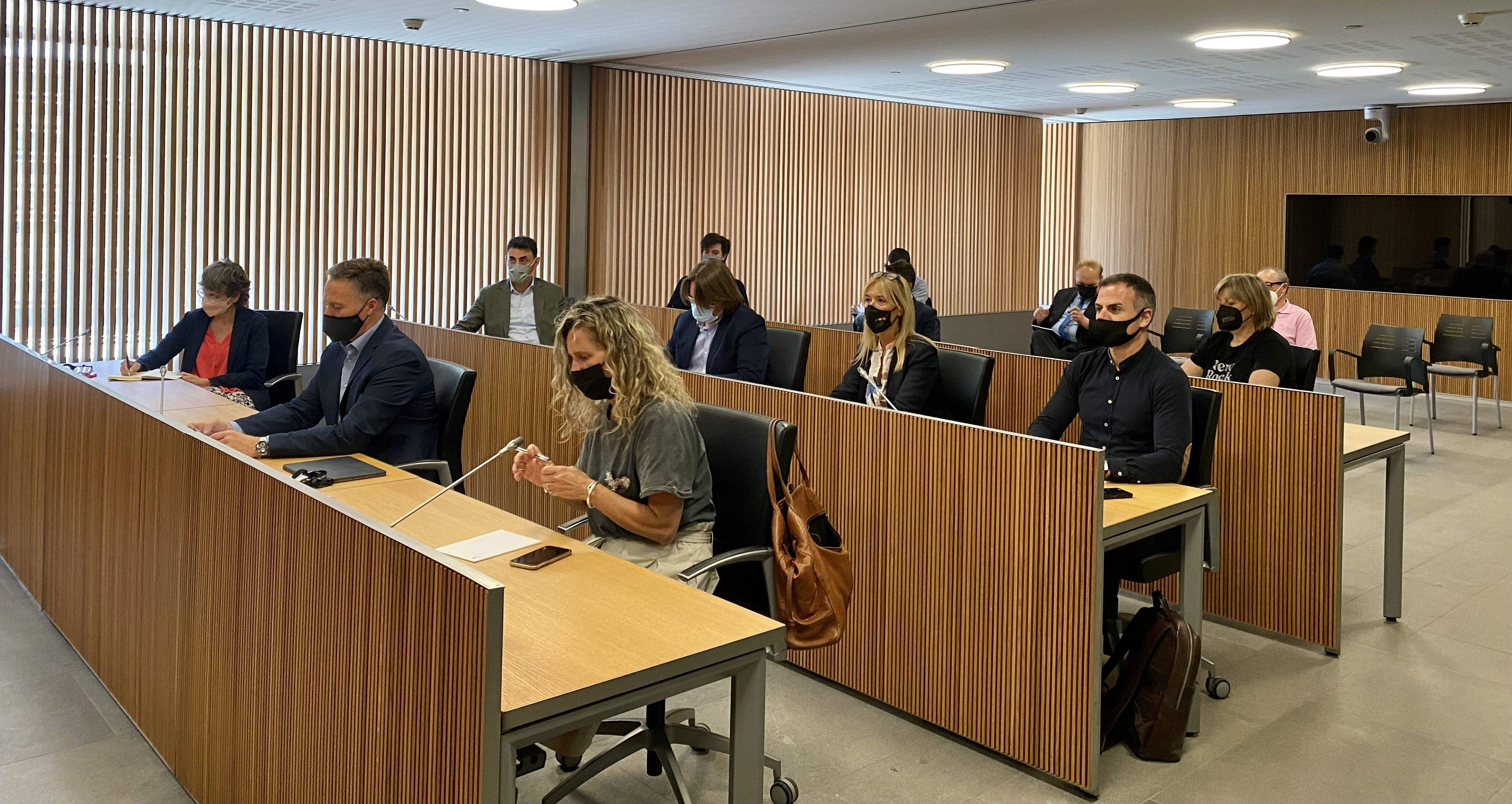 Un instant de la primera reunió de la comissió pel futur del sistema de pensions.