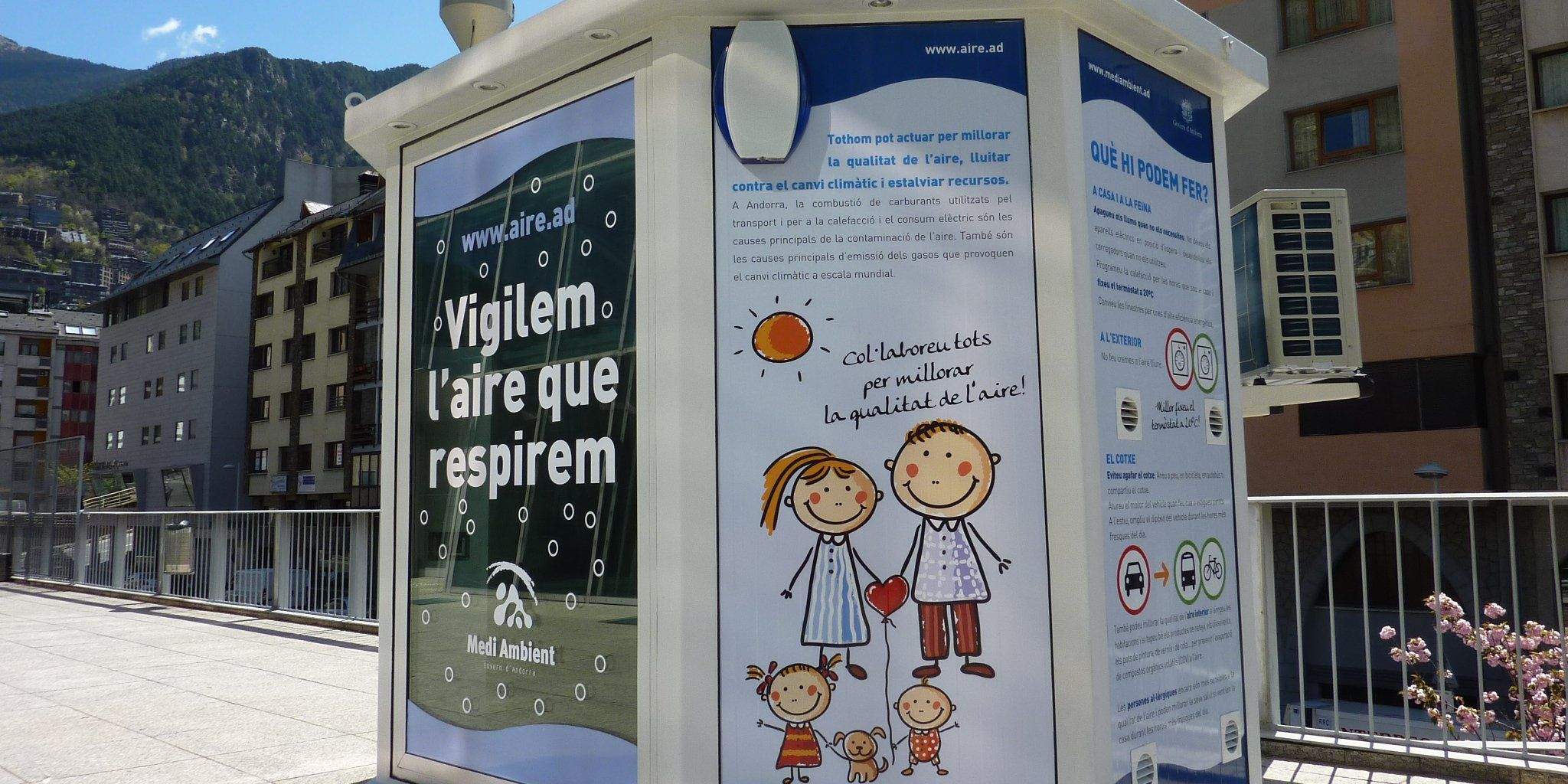 Estació per mesurar la qualitat de l'aire