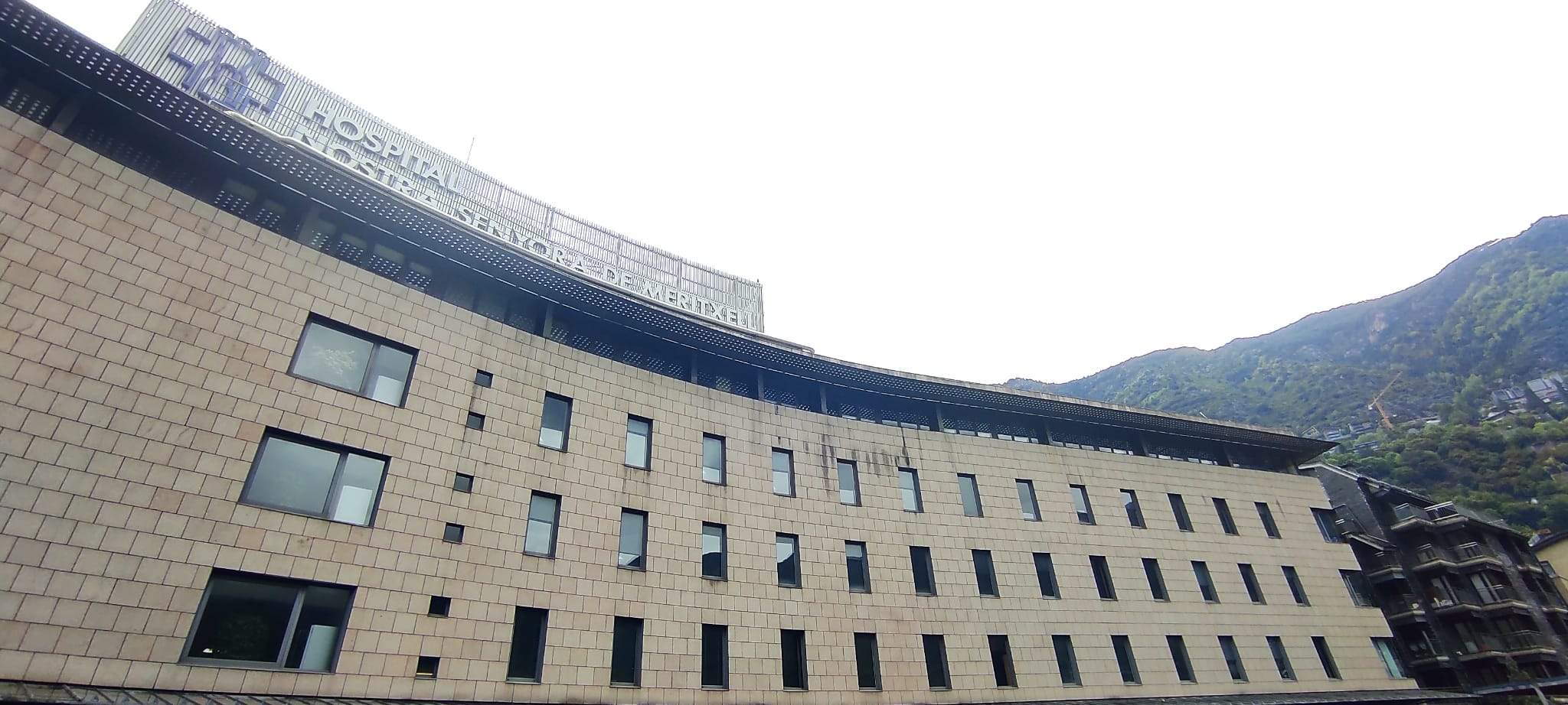 Una imatge recent de l'hospital.