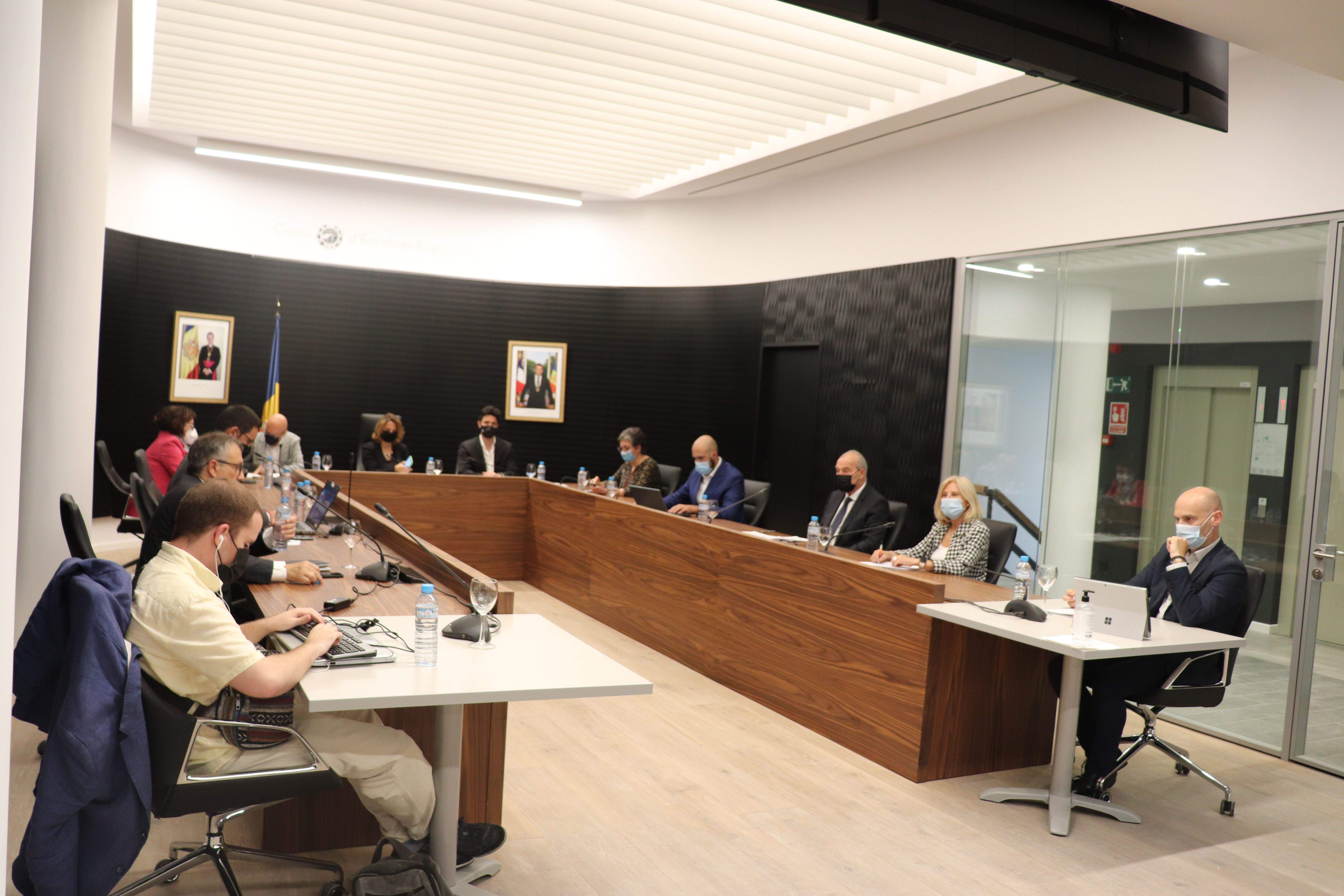 Sessió de consell de comú d'Escaldes-Engordany