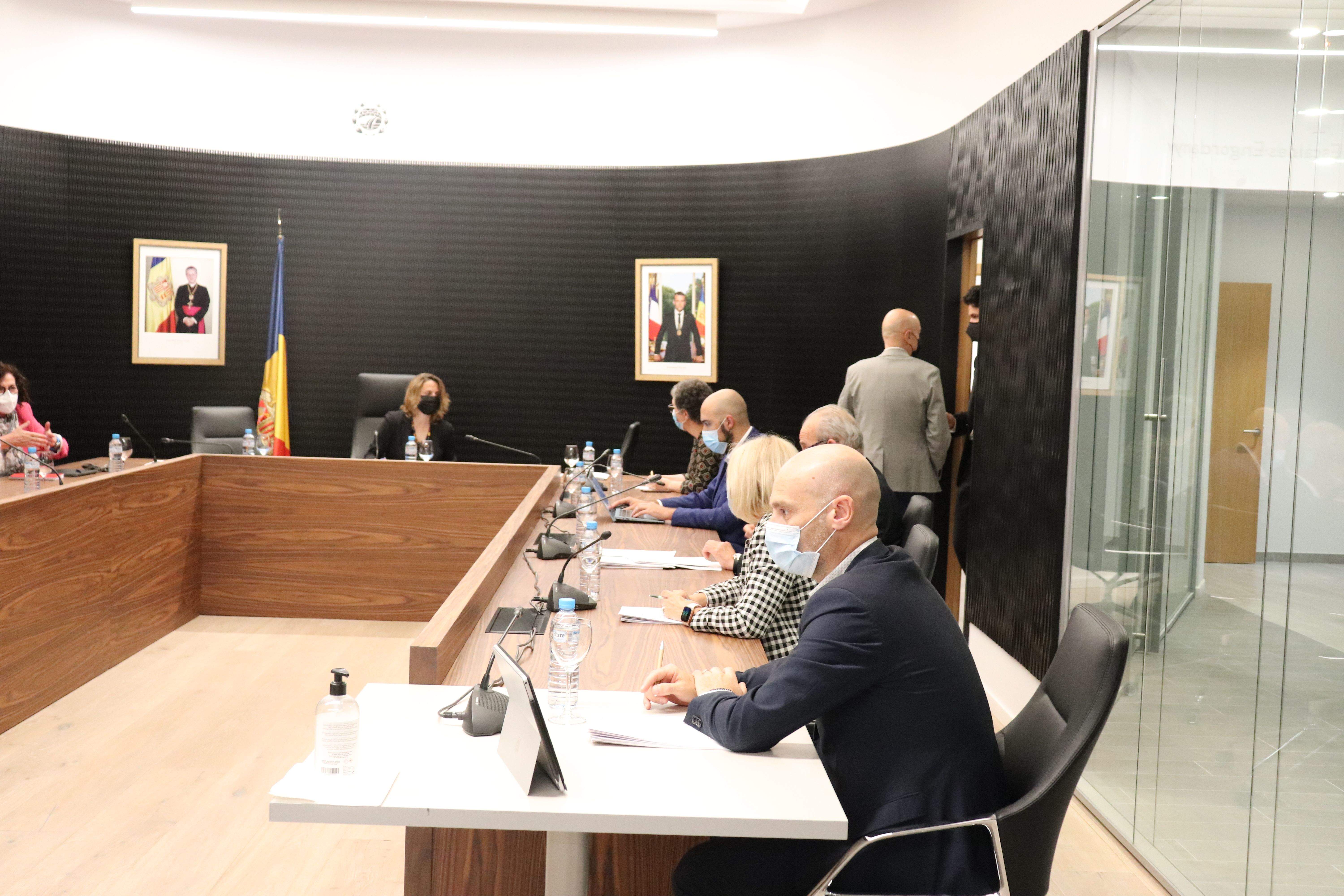 Sessió de consell de comú d'Escaldes-Engordany.