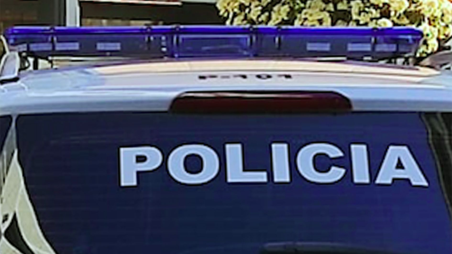 Un vehicle policial.