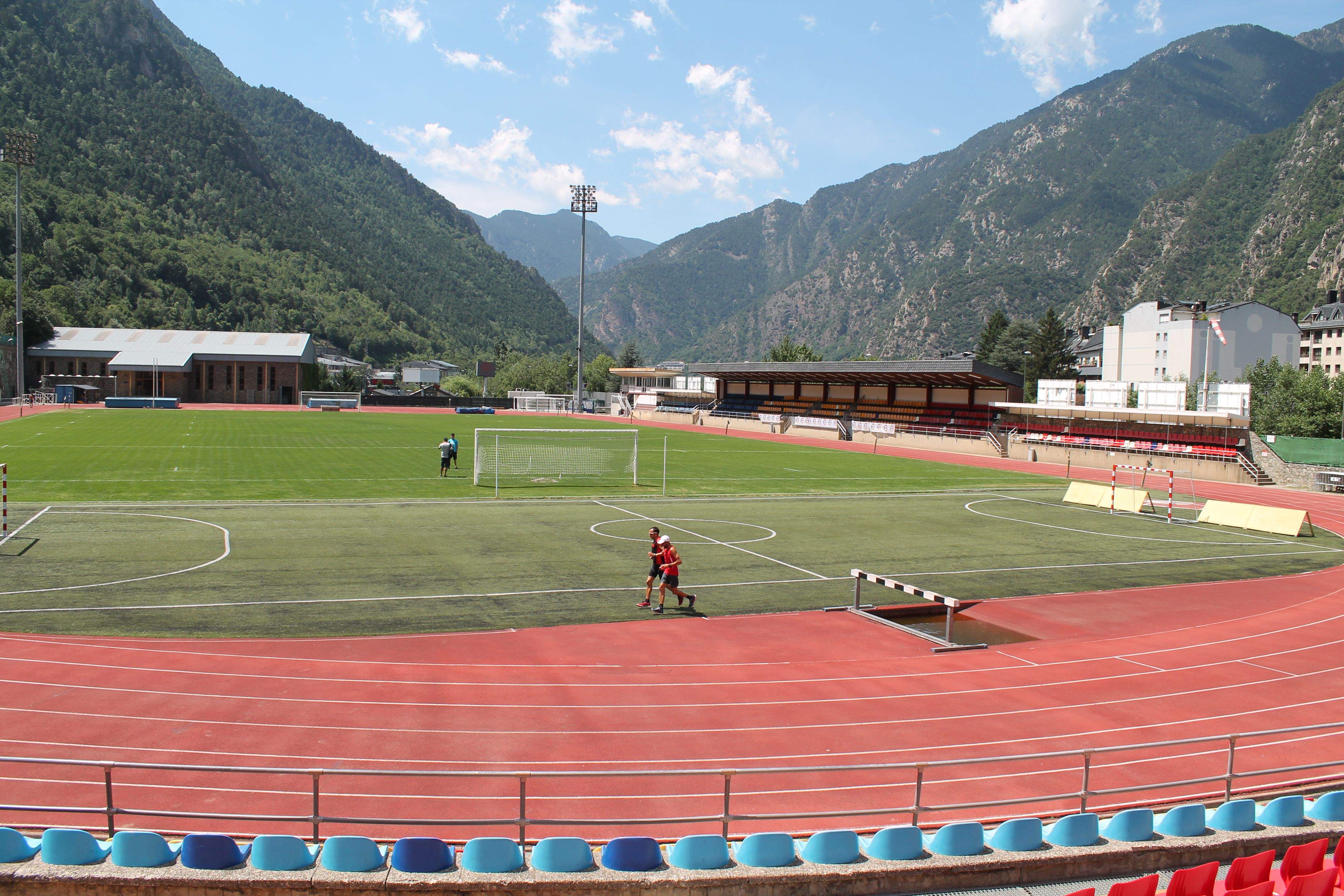 Una imatge d'arxiu de l'Estadi Comunal.