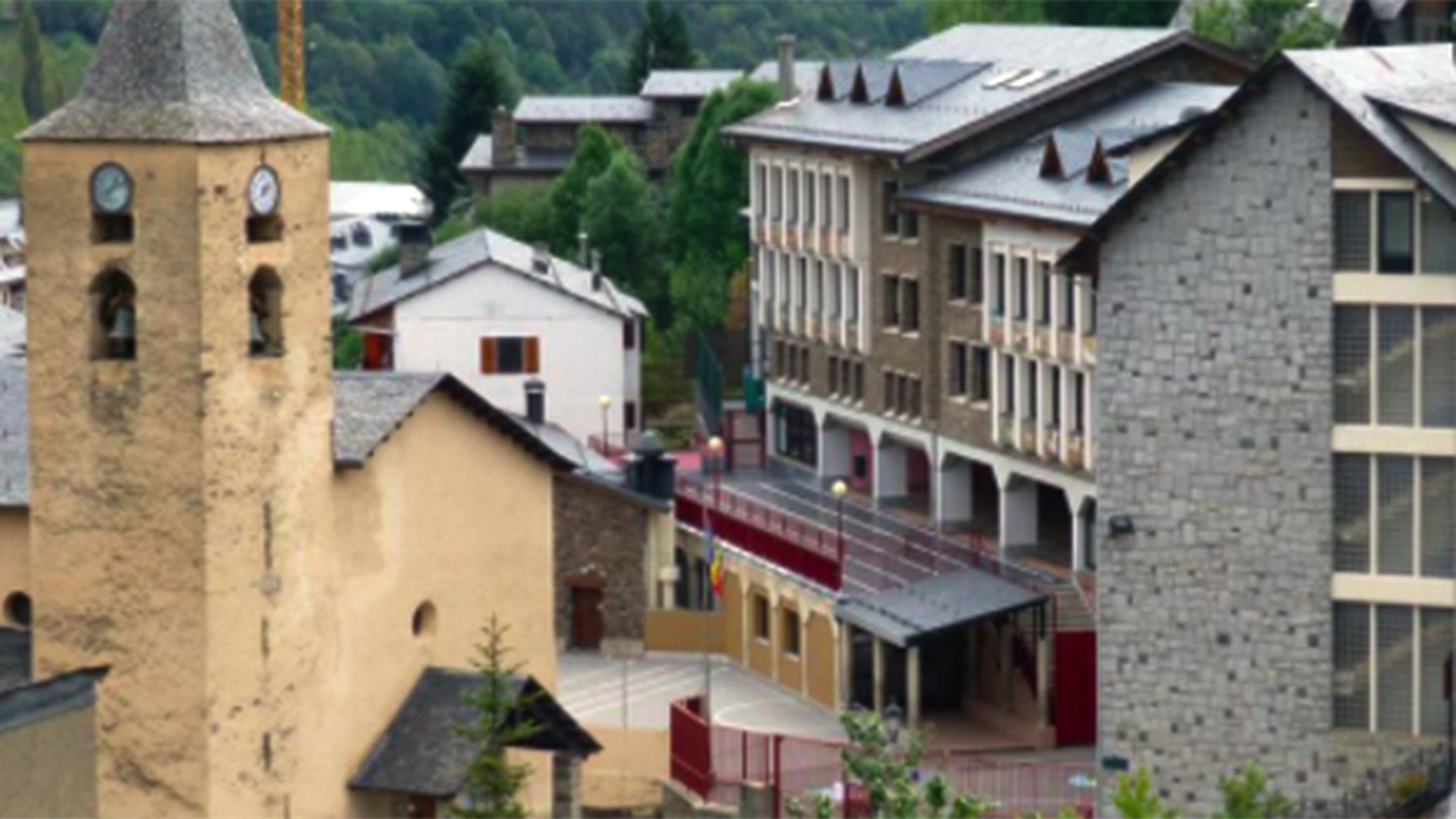 Una imatge de l'escola francesa de primària de la Massana.