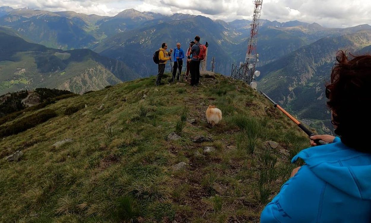 Una de les sortides del Club Pirinenc Andorrà