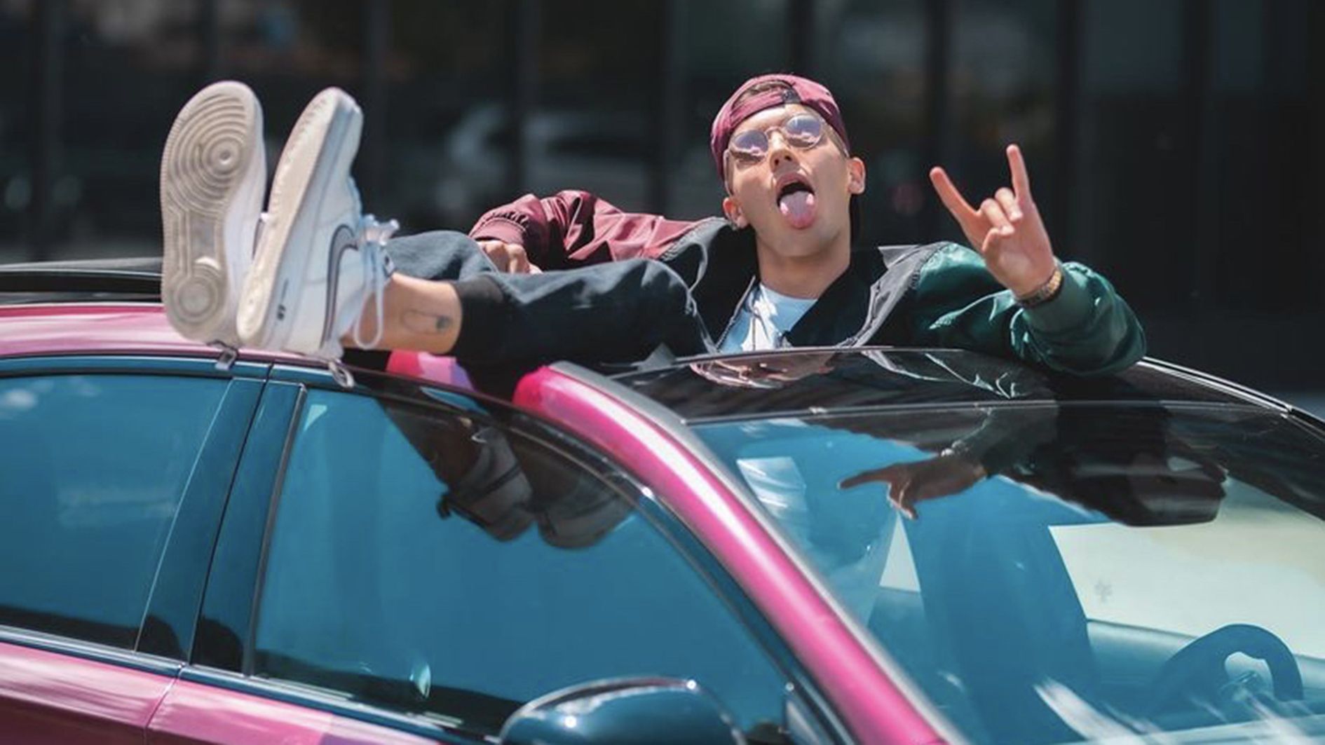 Una imatge que Logan G mostra per les xarxes.