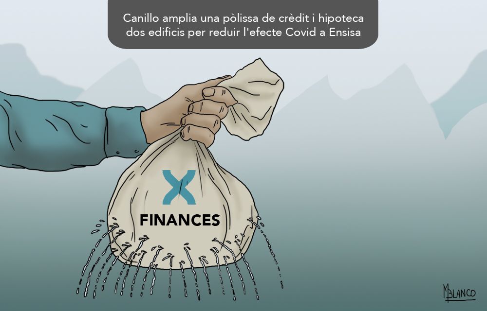 Les finances d'Ensisa han tingut pèrdues.