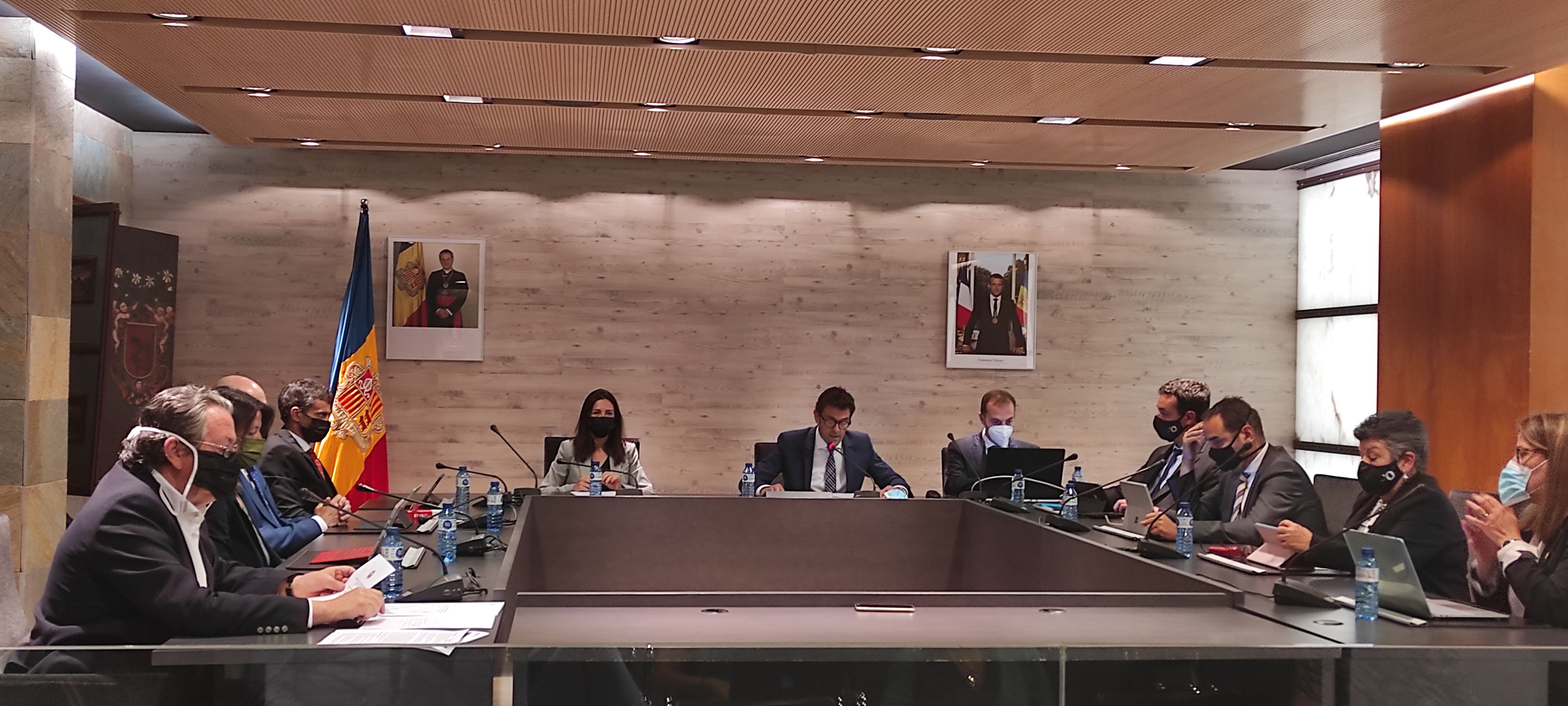 Un moment de la sessió extraordinària.