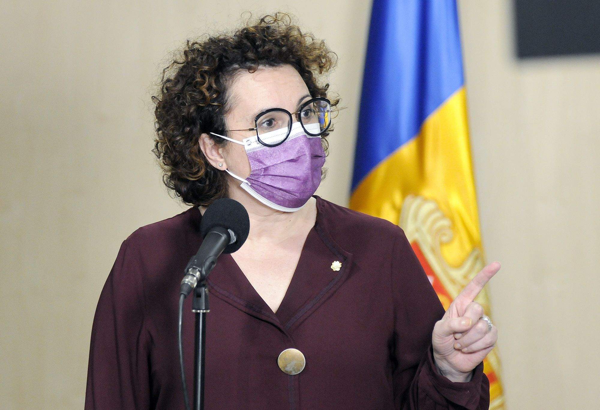 La ministra d'Afers Socials, Joventut i Igualtat, Judith Pallarés.