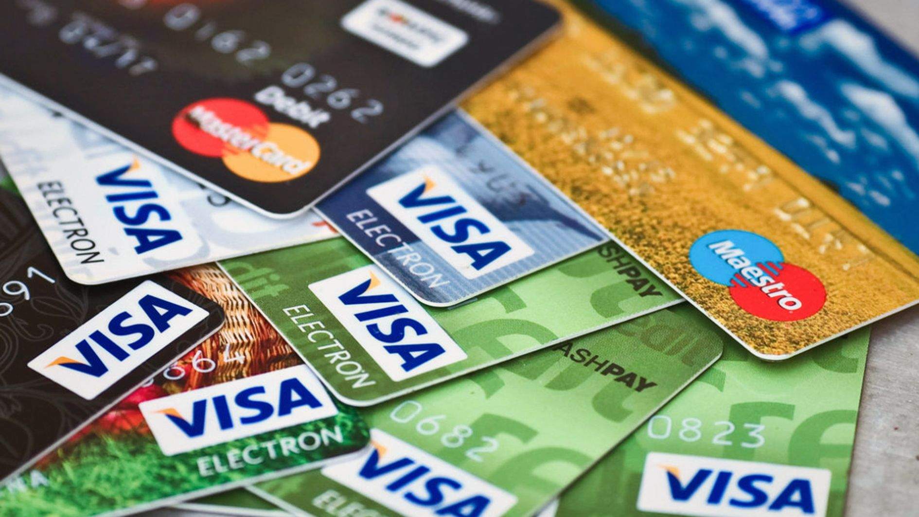 Imatge d'arxiu de targetes de crèdit.