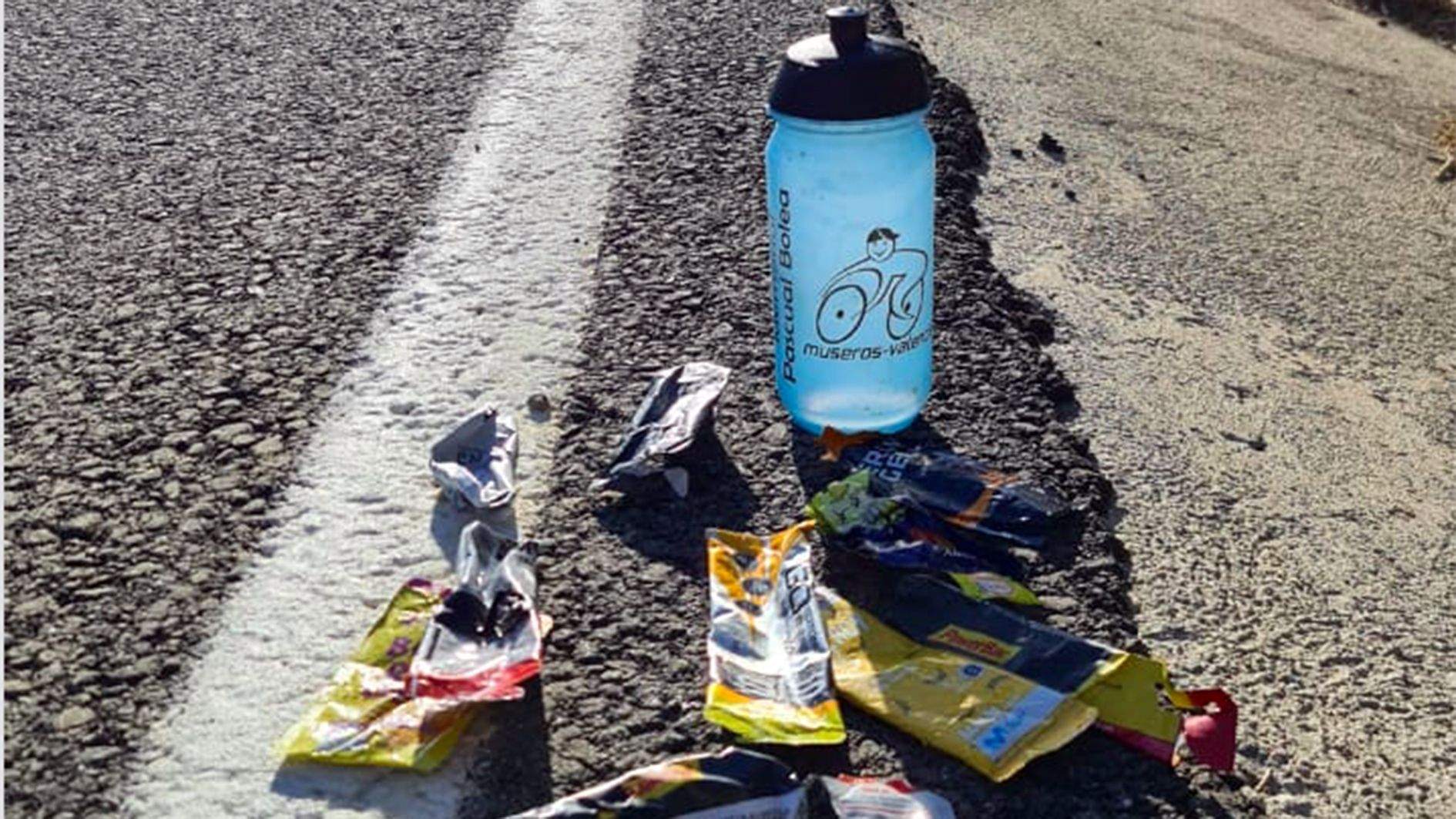 Brossa 'recopilada' per altres esportistes del país.