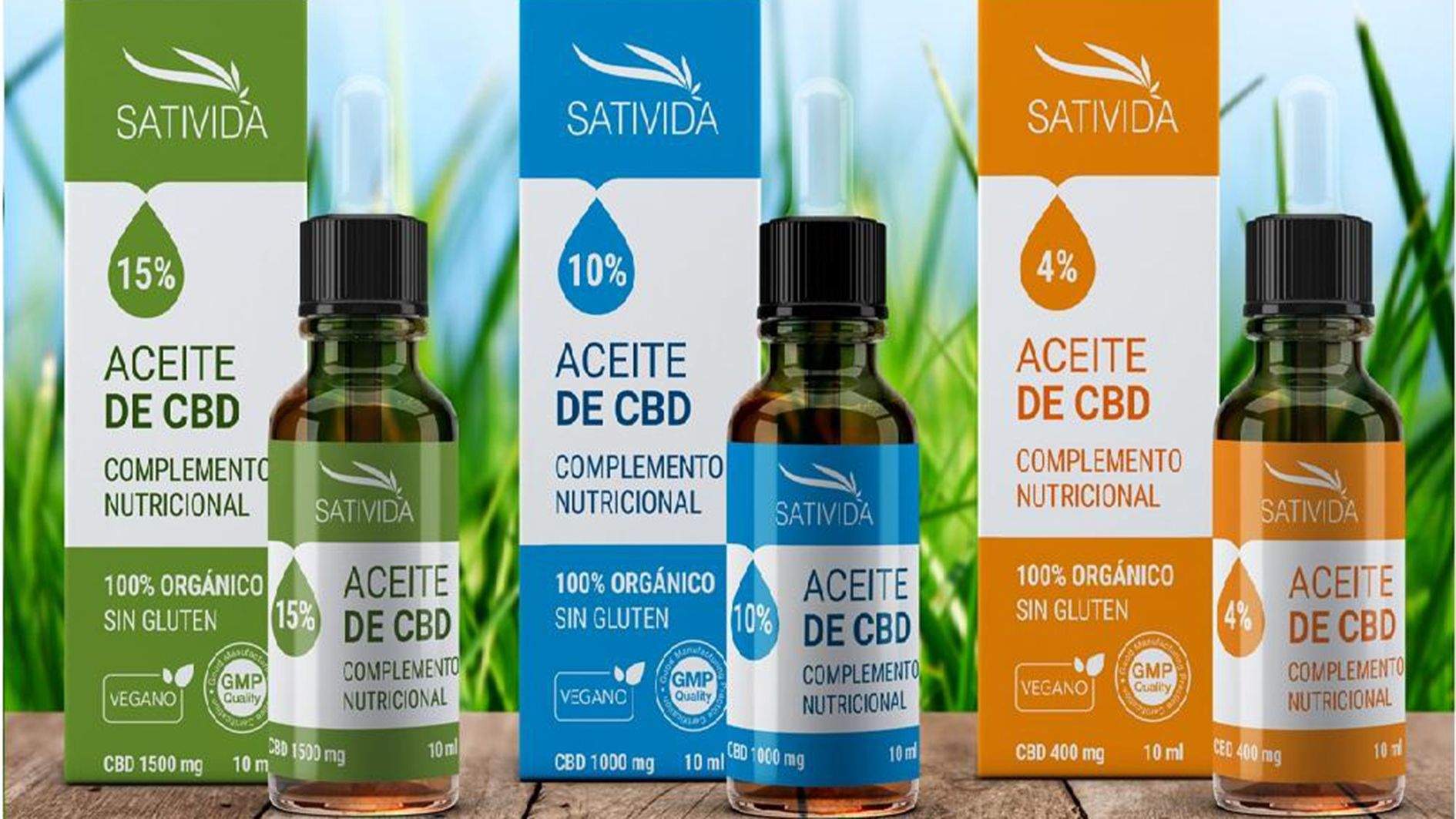Productes de CBD.