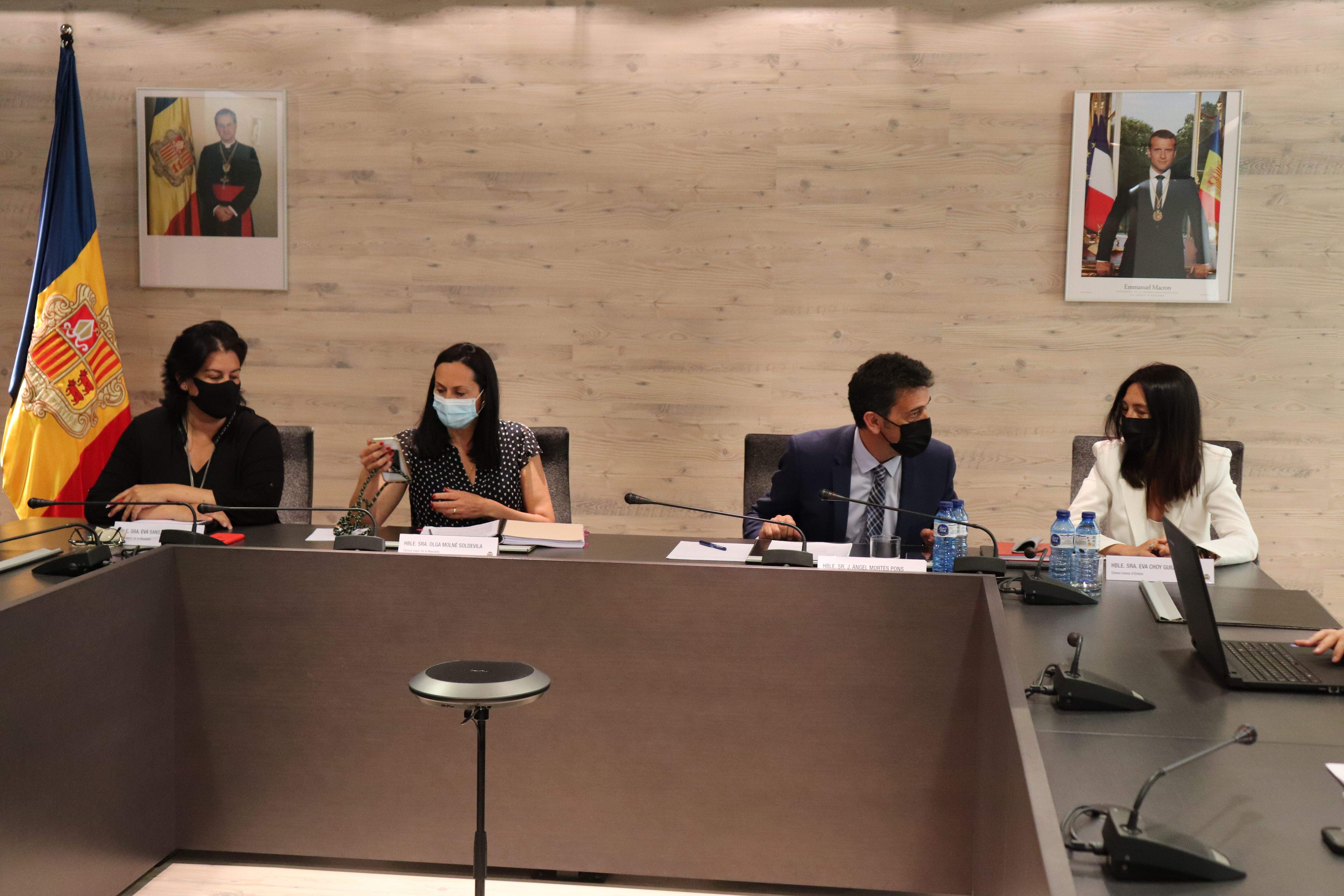 Els cònsols d'Ordino i La Massana