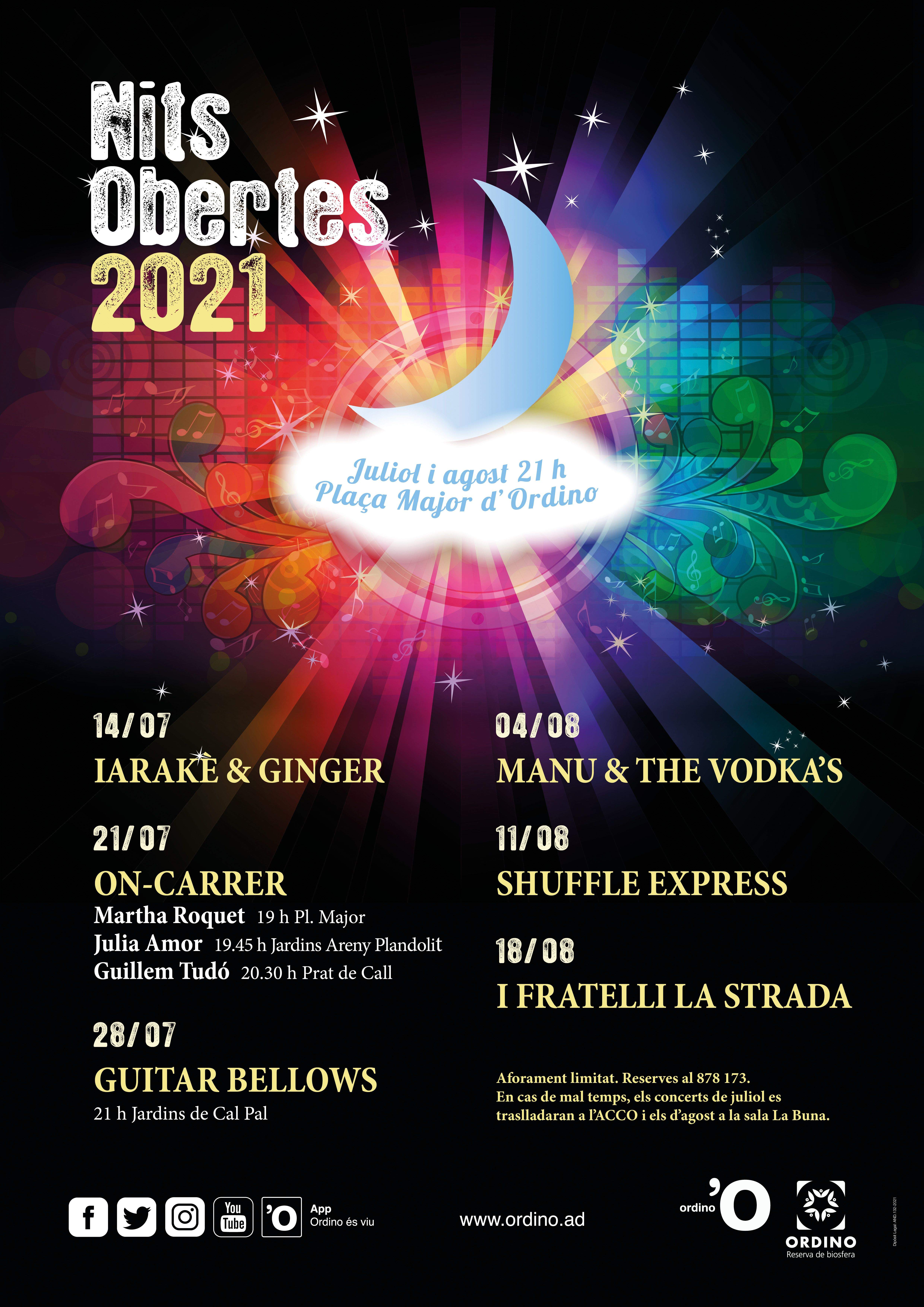 Cartell Nitsobertes 2021 La portaveu del Sindicat, Rebeca Bonache.