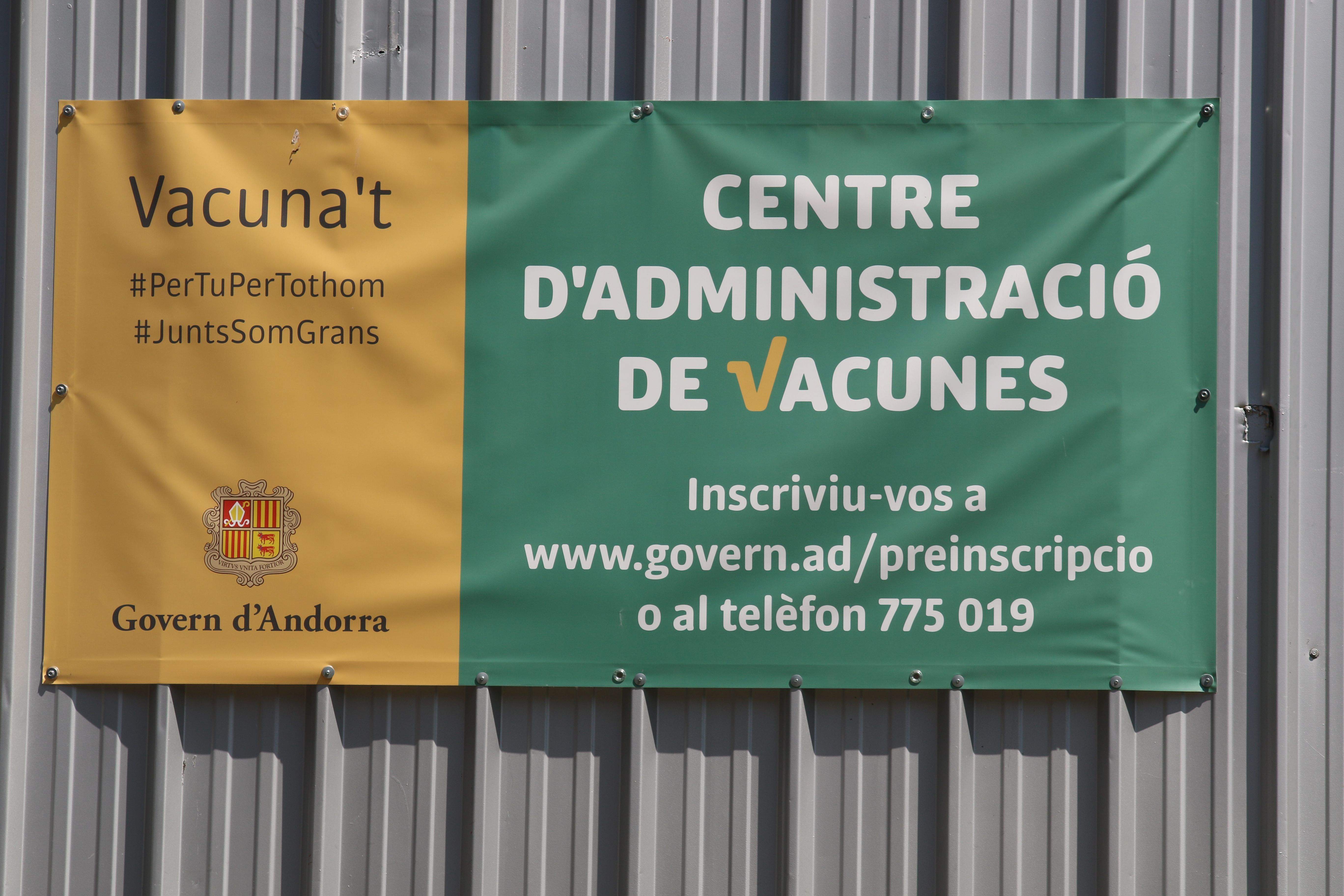 El centre de vacunació, a l'antiga seu del COEX.