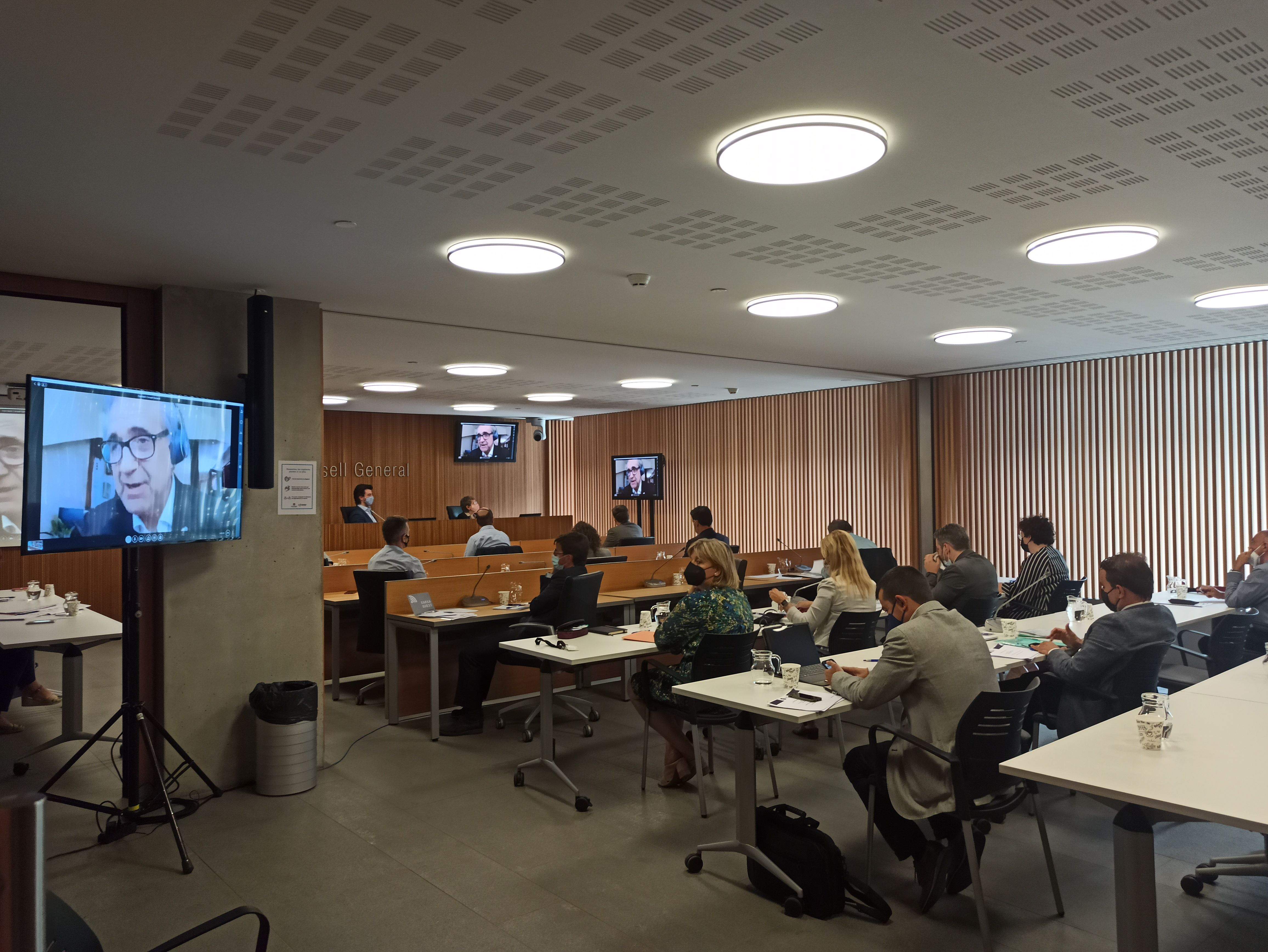 Intervenció de Jose Antonio Herce a la comissió per les pensions