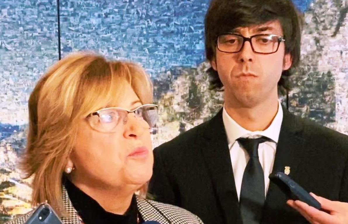 Dolors Carmona i Sergi González, consellers del PS a Andorra la Vella.