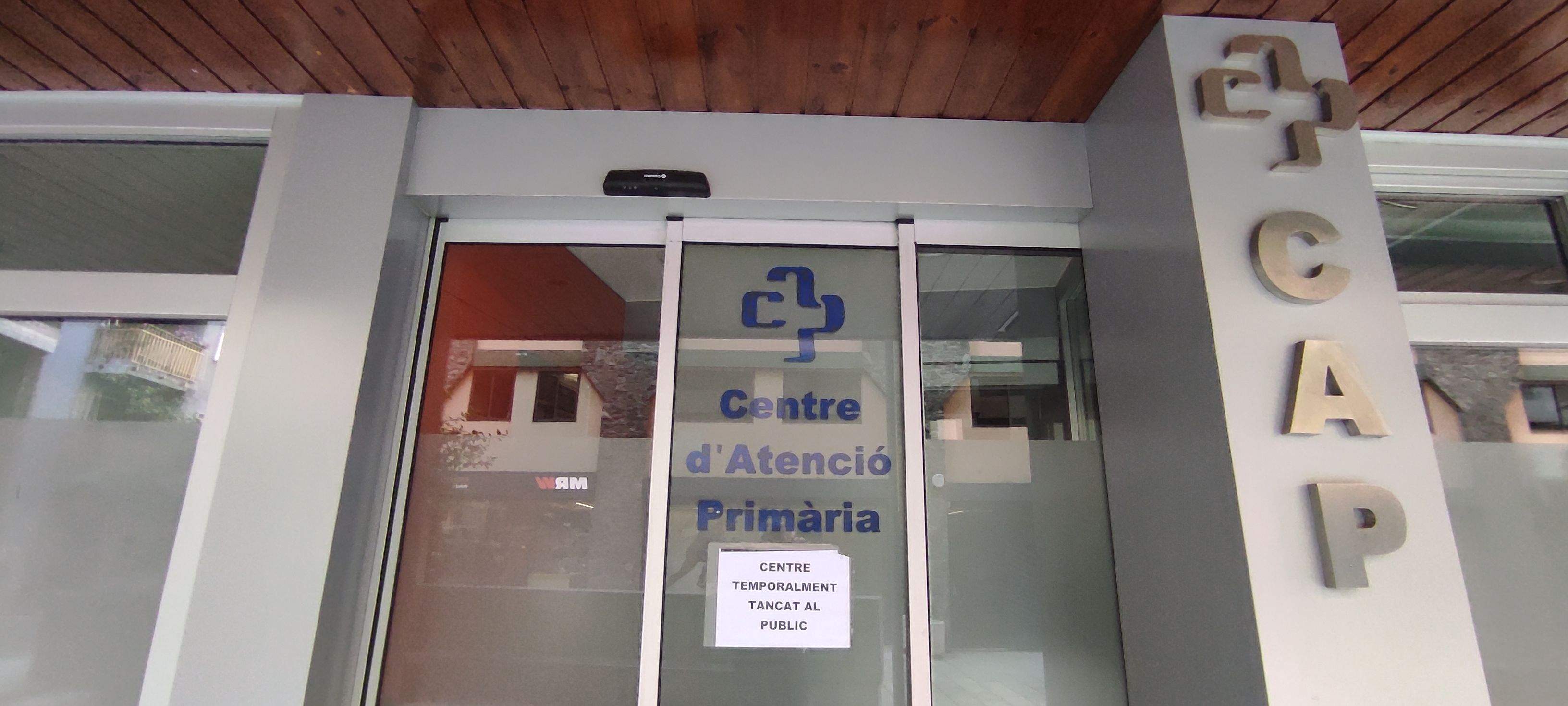 El CAP aquest matí, tancat.
