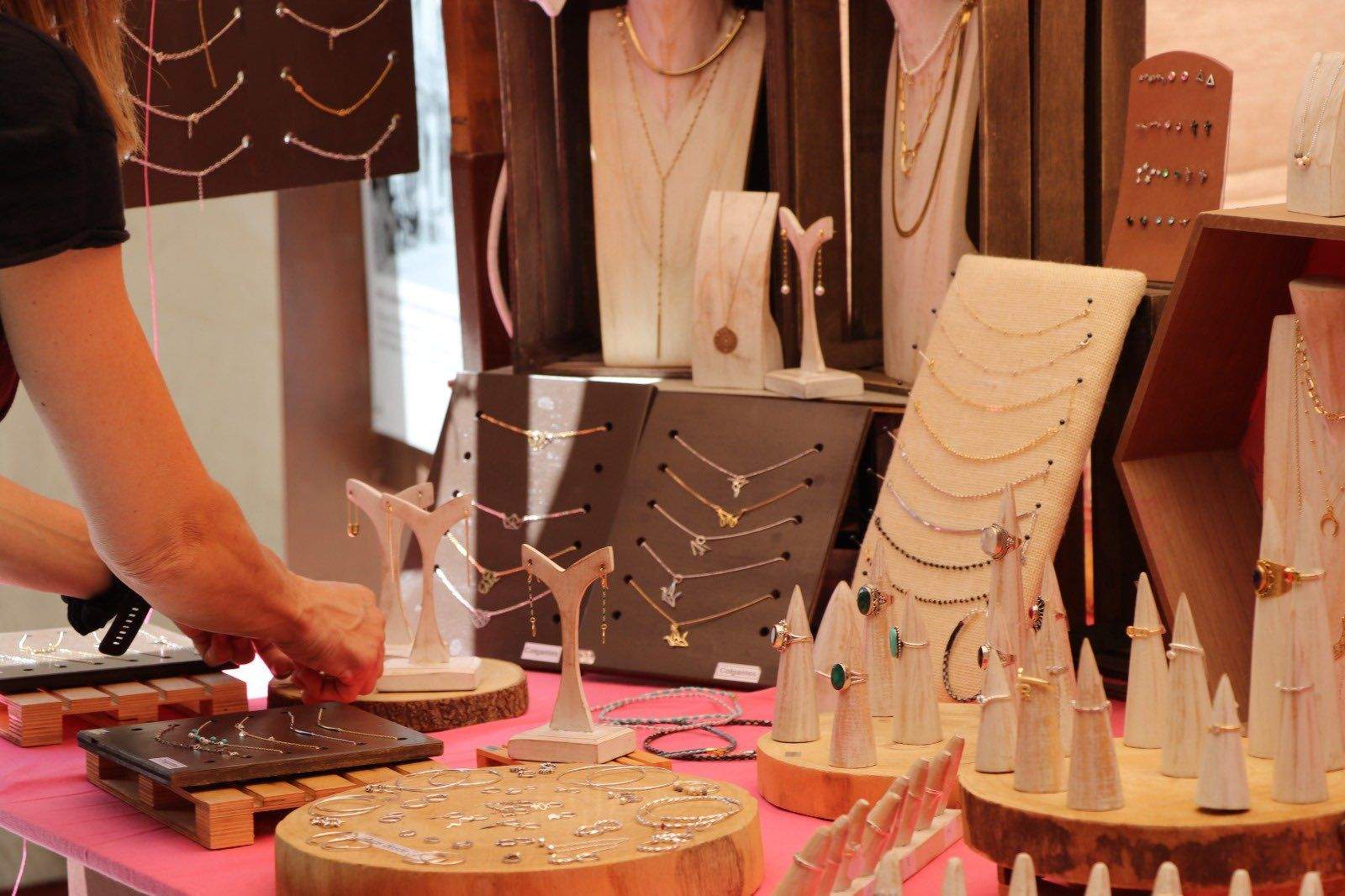 Una de les paradetes del mercat.