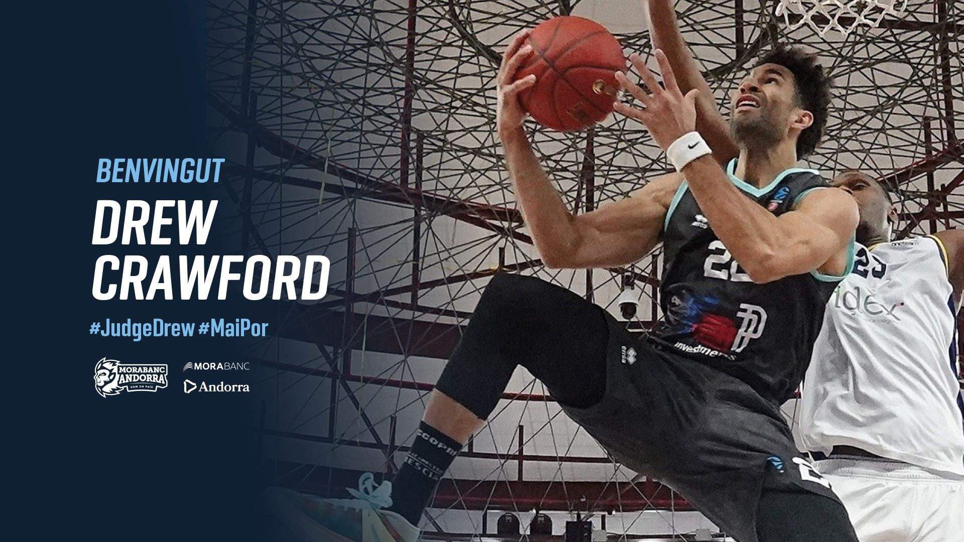 Drew Crawford  és ja oficialment nou jugador del MoraBanc Andorra.