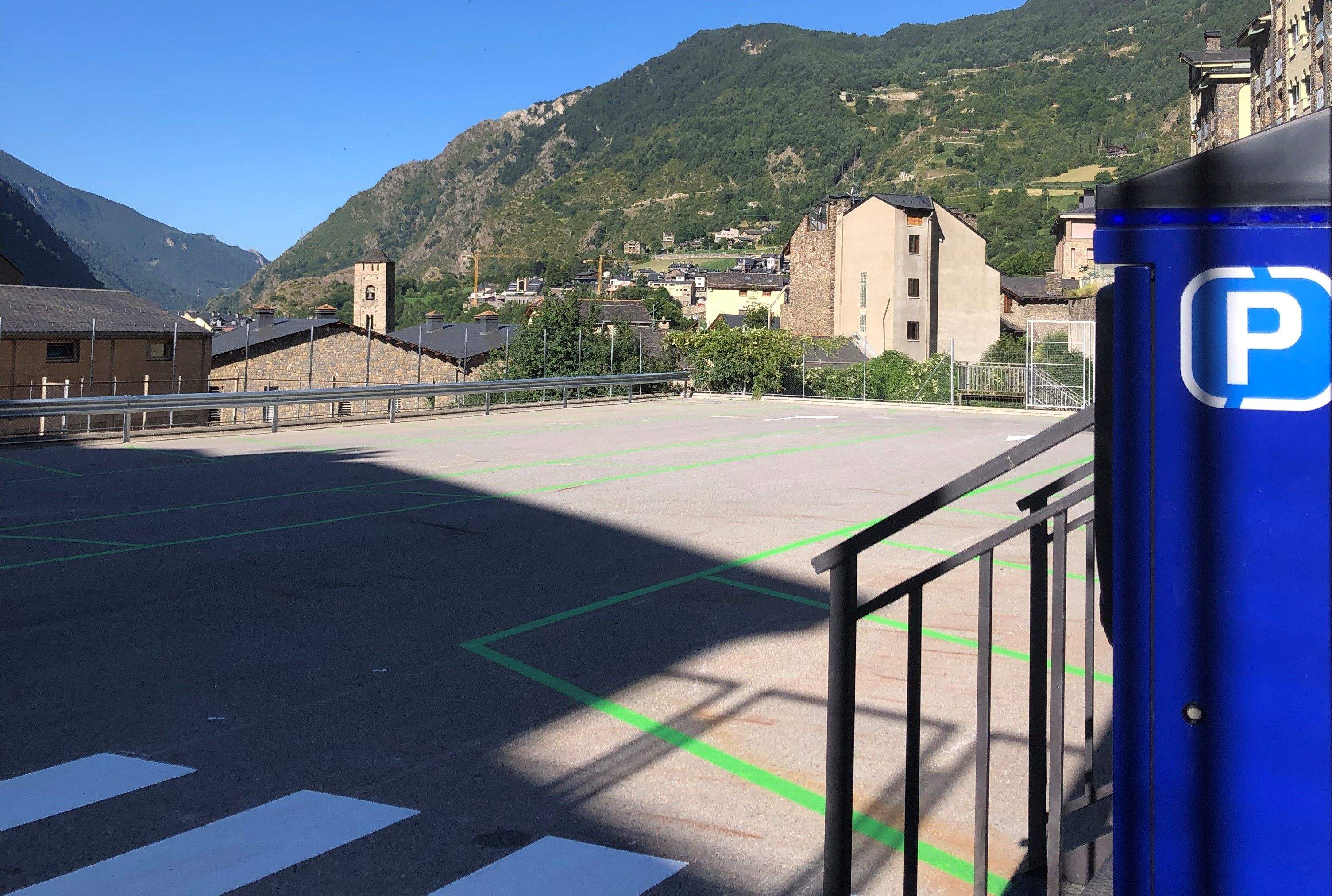 El nou aparcament del Pedral El nou aparcament del Pedral