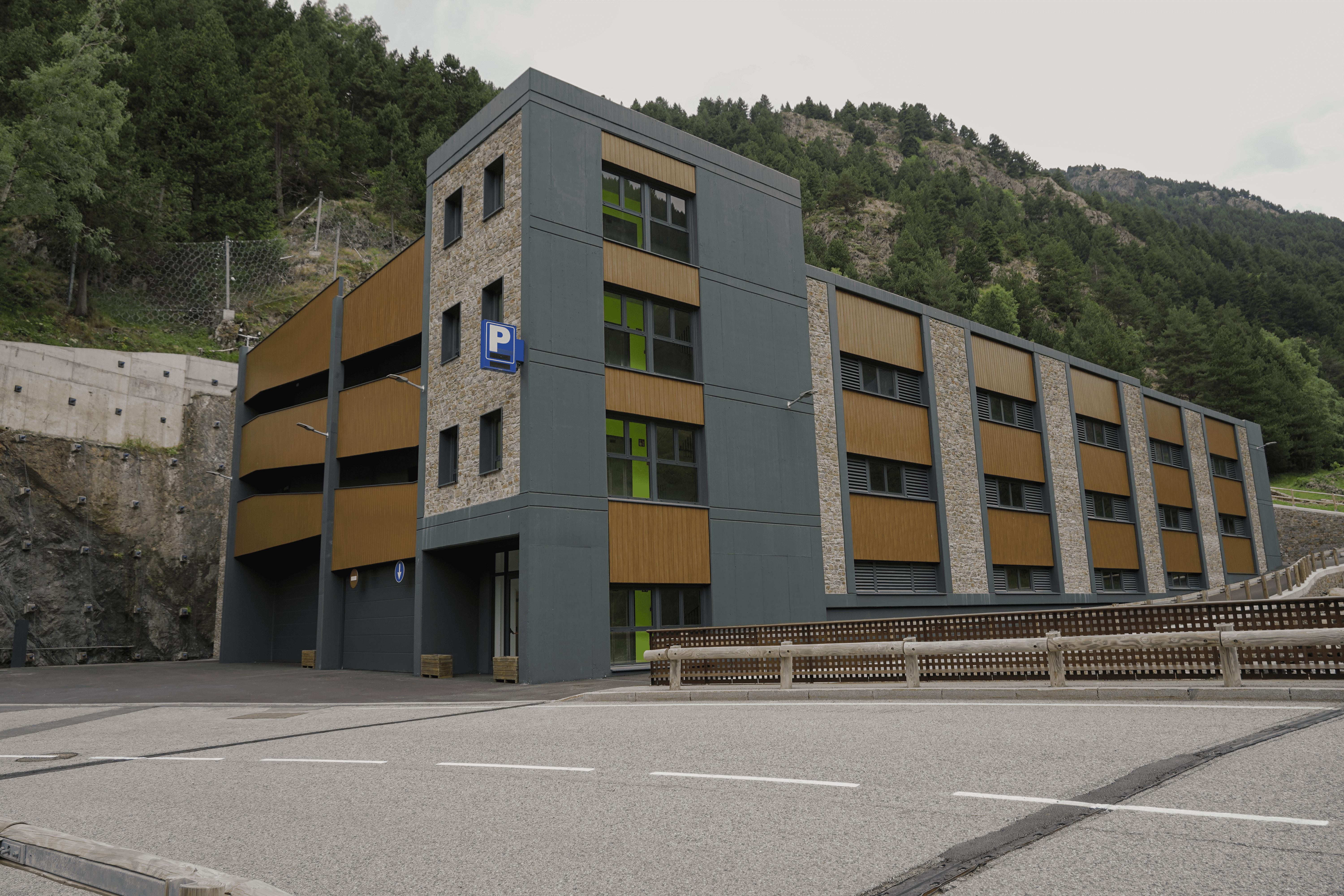 L'aparcament de Ransol serà inaugurat el diumenge.