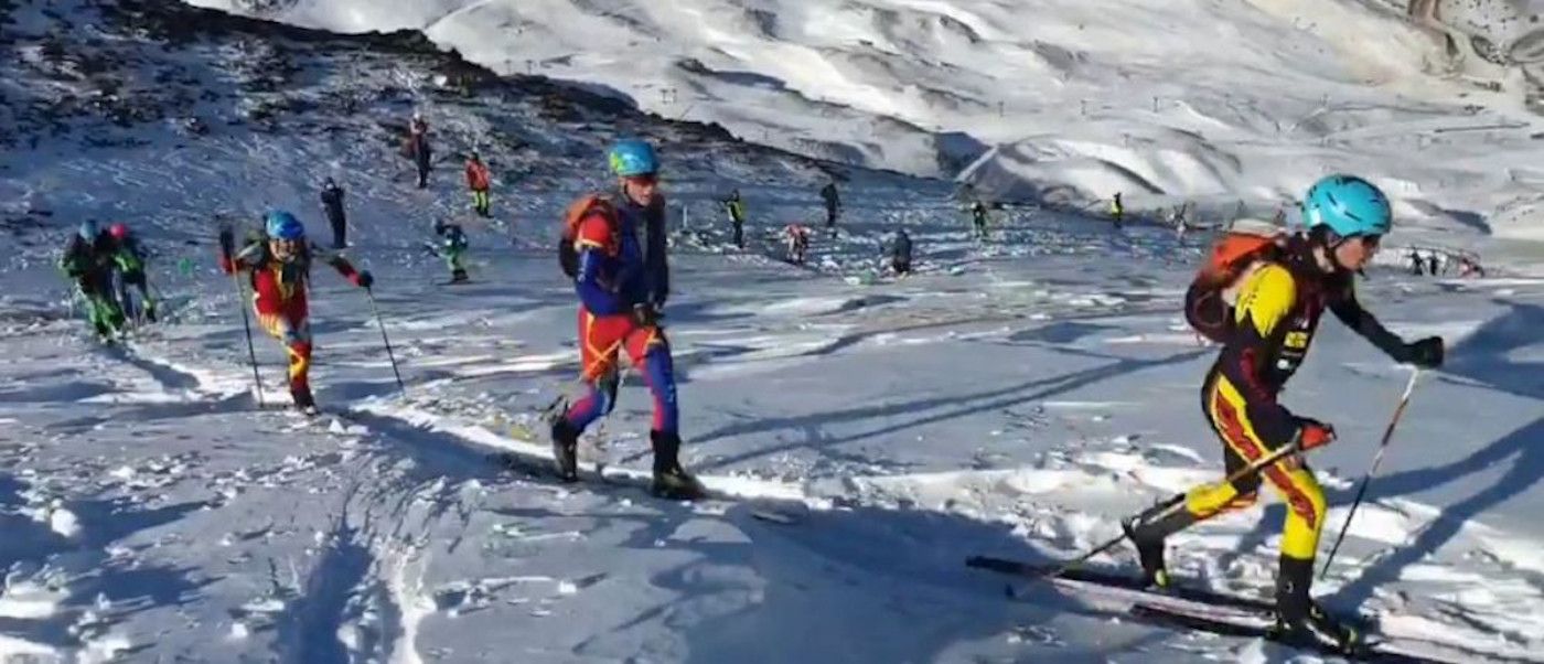 Oriol Olm, durant una prova el passat hivern.