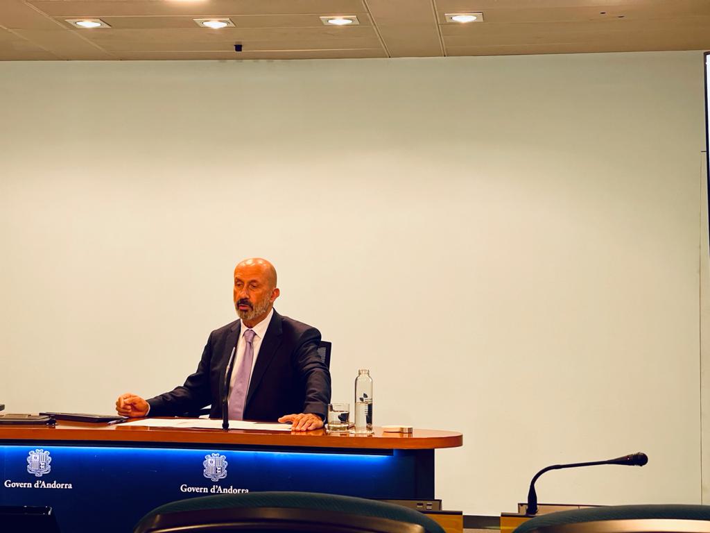 El ministre de Salut, Joan Martínez Benazet.