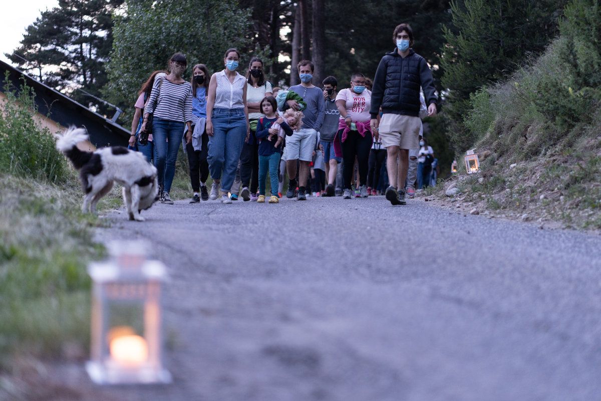 Una de les visites al Camí hidroelèctric d’Engolasters