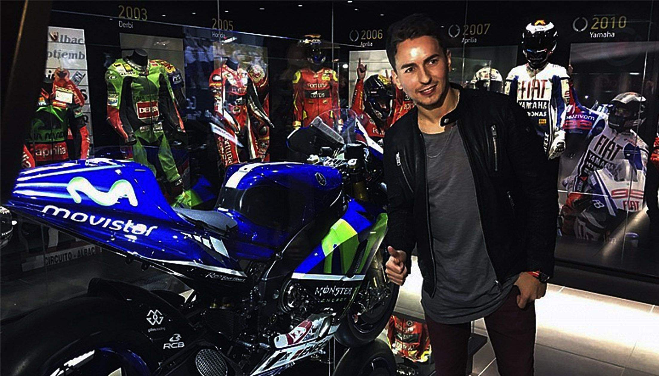 El pilot Jorge Lorenzo.
