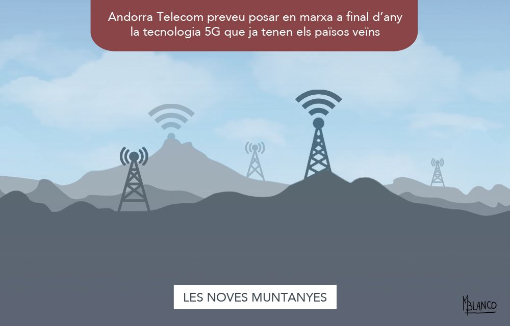Més antenes a les muntanyes.