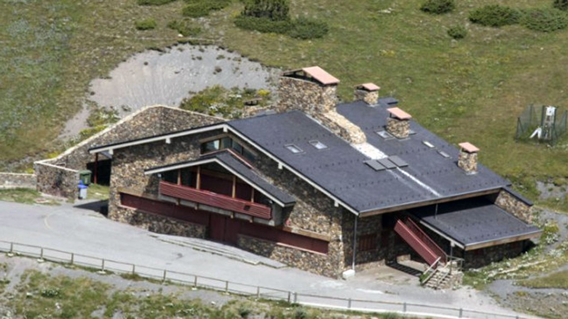 Una imatge d'arxiu de l'alberg.