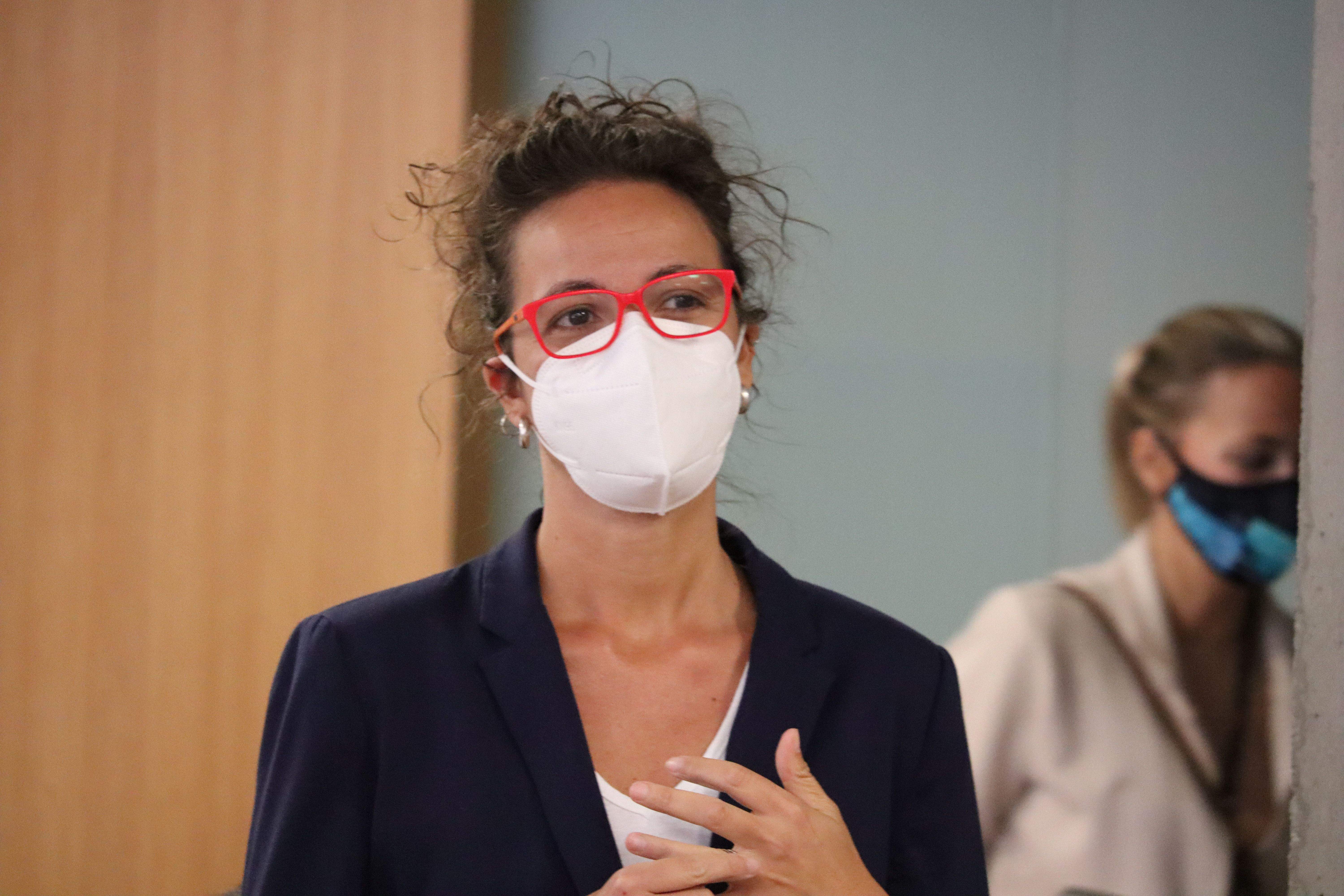 Una imatge de la consellera Judith Salazar.