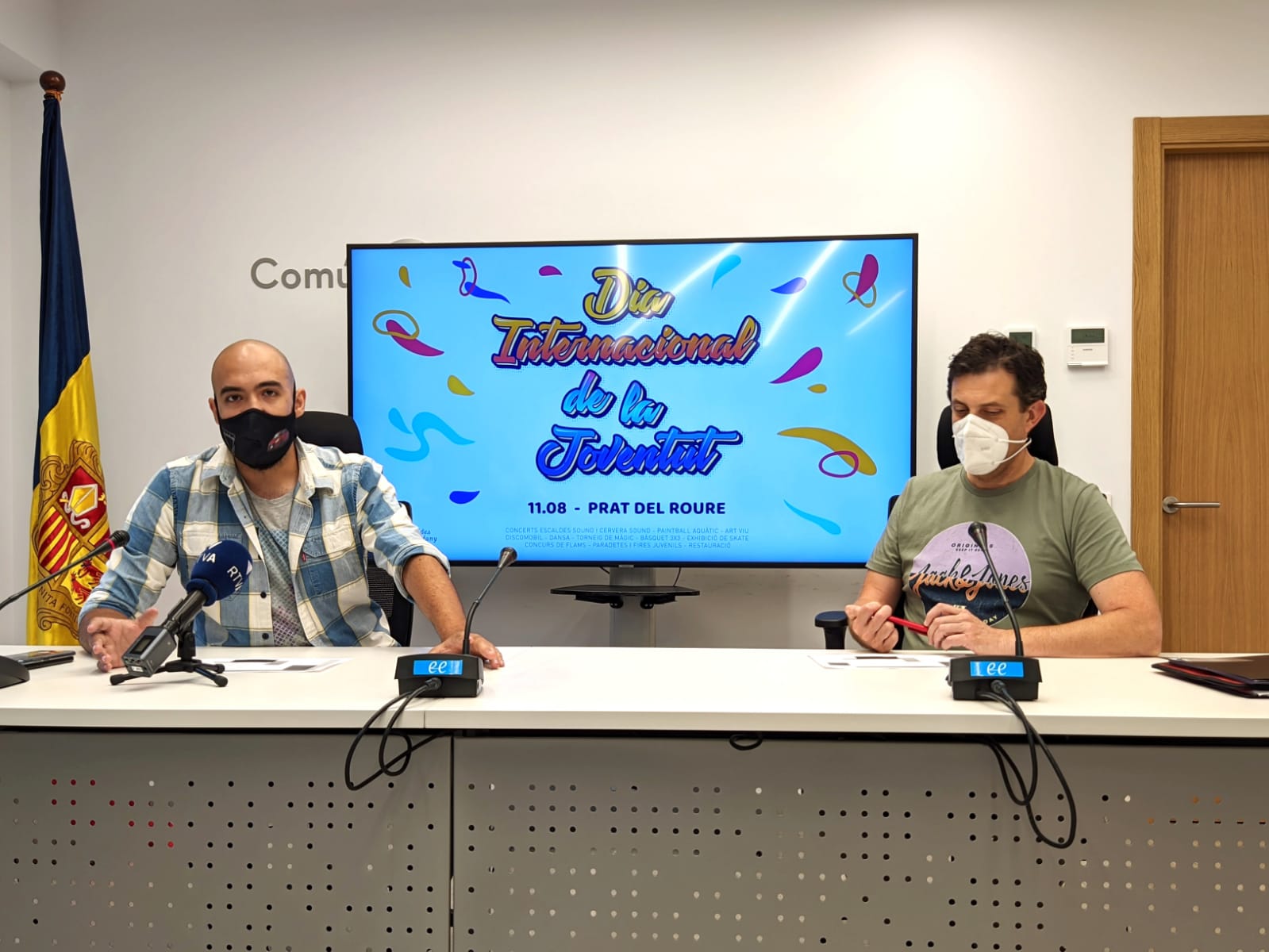 Joao Lima i Miquel Àngel Millán han presentat les activitats.