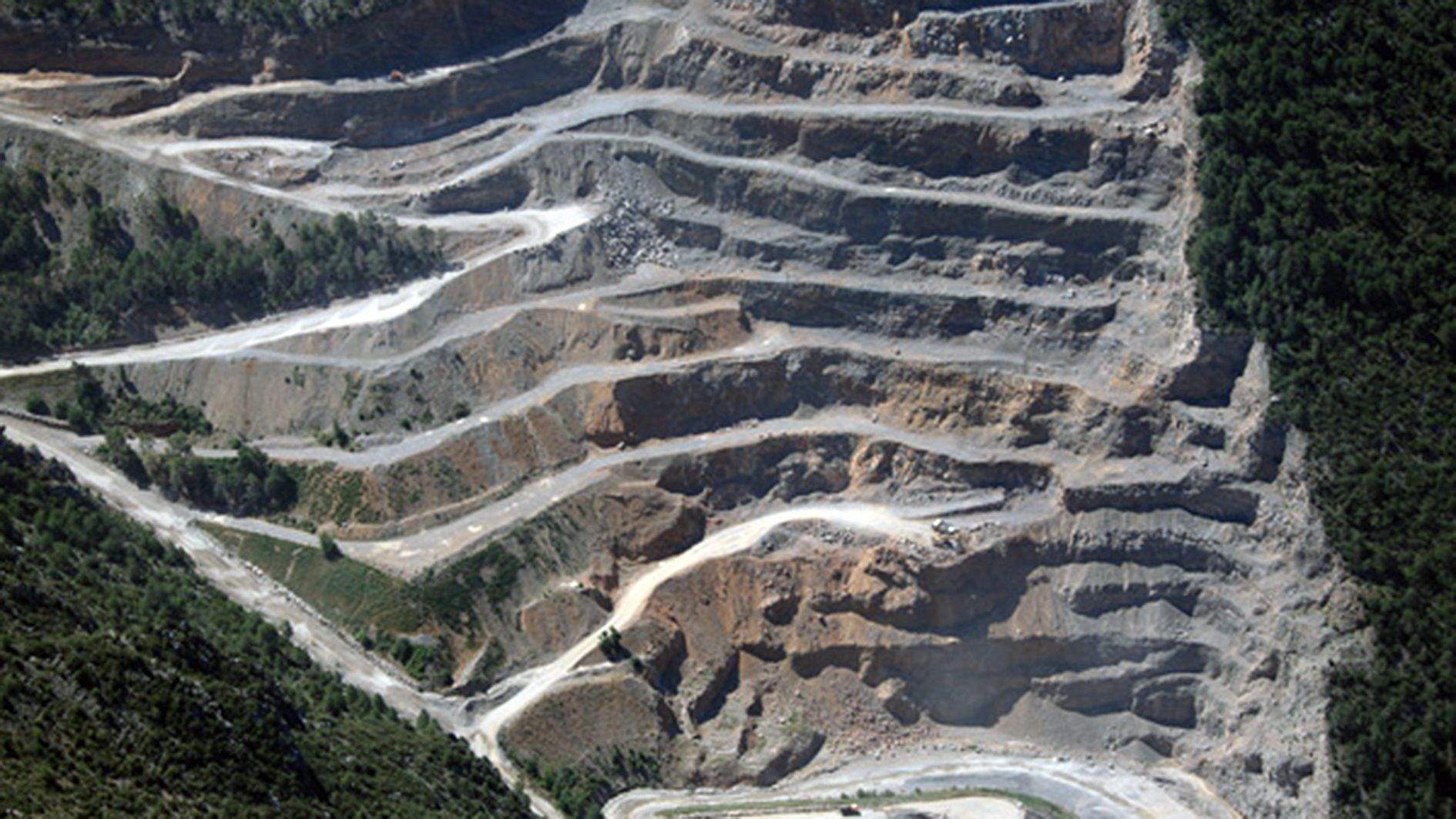 Una imatge d'arxiu de la pedrera.