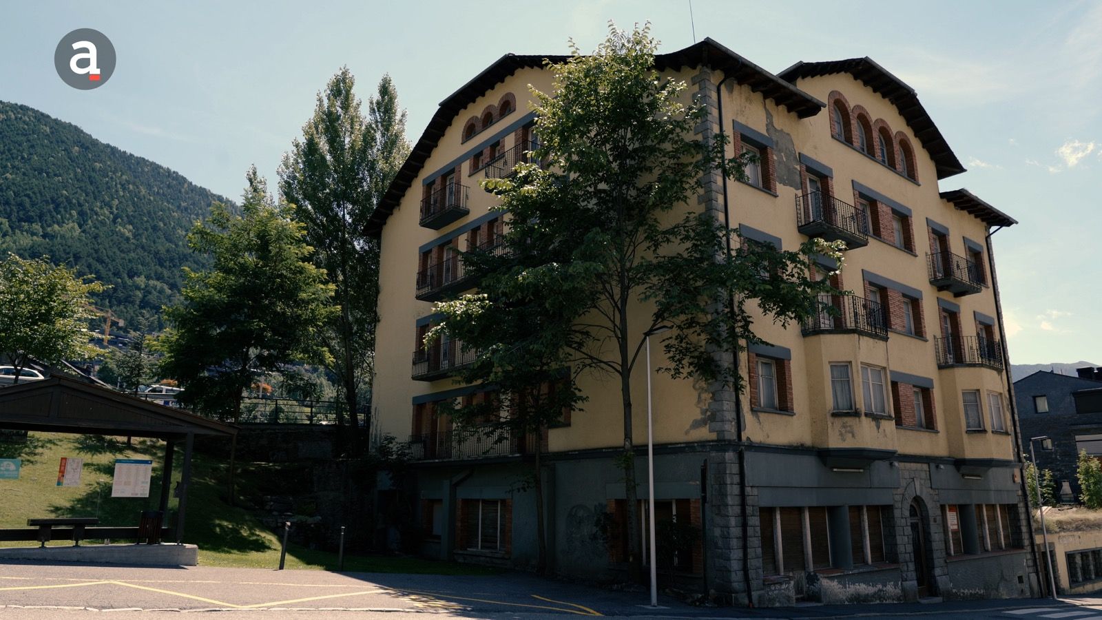 Una imatge de l'antic Casamanya, al centre d'Ordino. Una imatge de l'antic Casamanya, al centre d'Ordino.